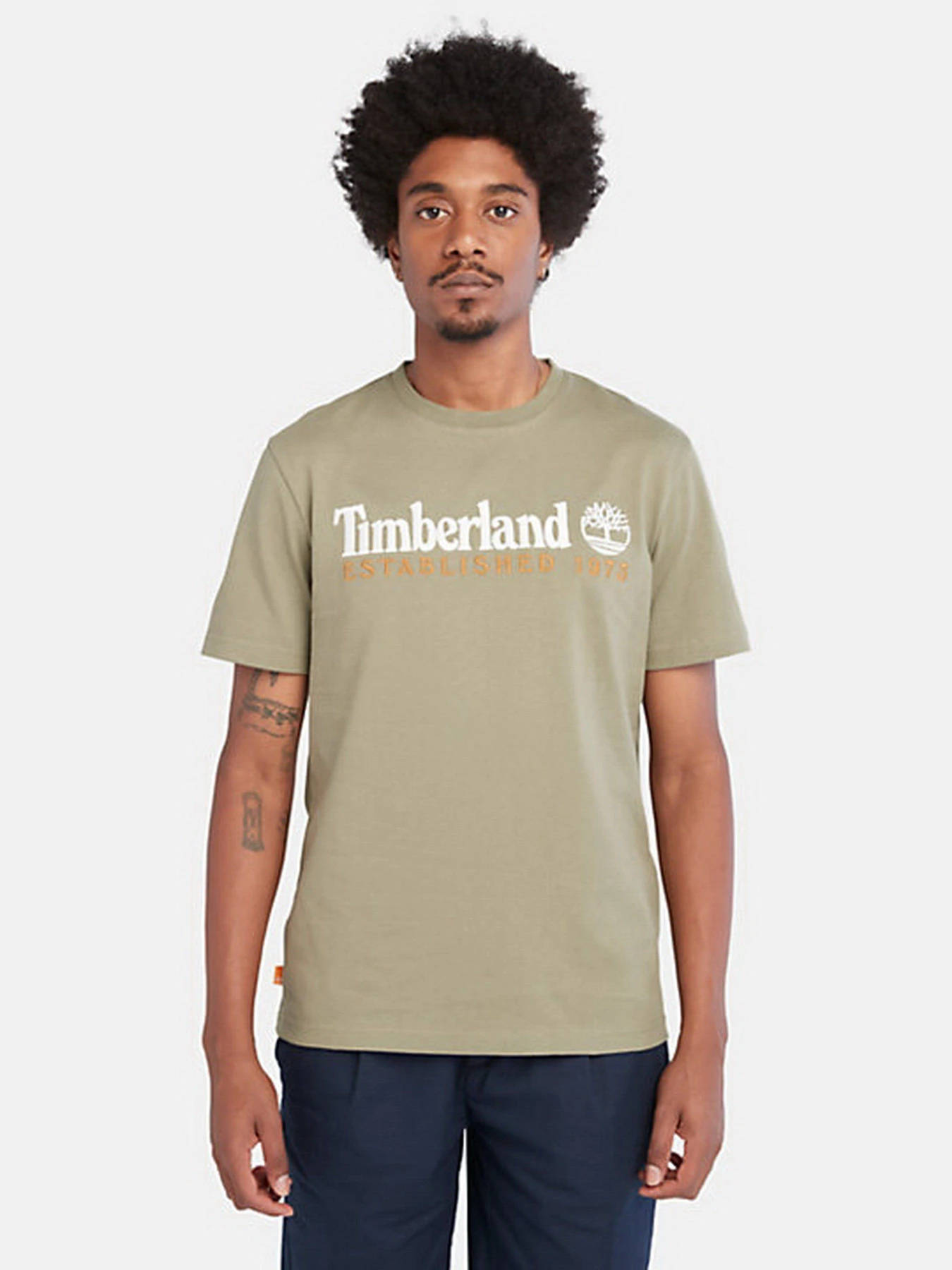 Футболки и поло Timberland Outdoor Est.1973 Linear Logo модель TB0A2CMA590 Футболки и поло Timberland Outdoor Est.1973 Linear Logo модель TB0A2CMA590 Фото