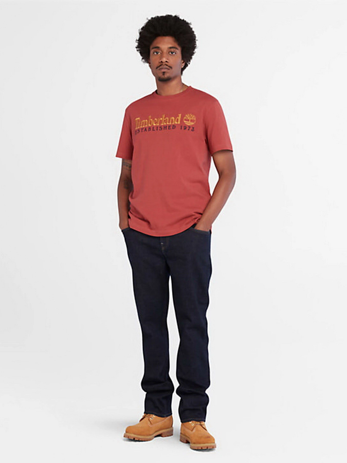 Футболки і поло Timberland Outdoor Est.1973 Linear Logo модель TB0A2CMADH9 Футболки і поло Timberland Outdoor Est.1973 Linear Logo модель TB0A2CMADH9 Фото