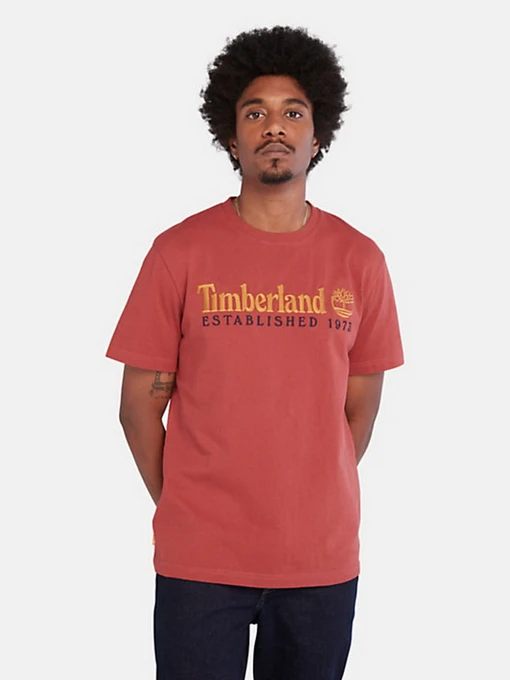 Футболки і поло Timberland Outdoor Est.1973 Linear Logo модель TB0A2CMADH9 Фото