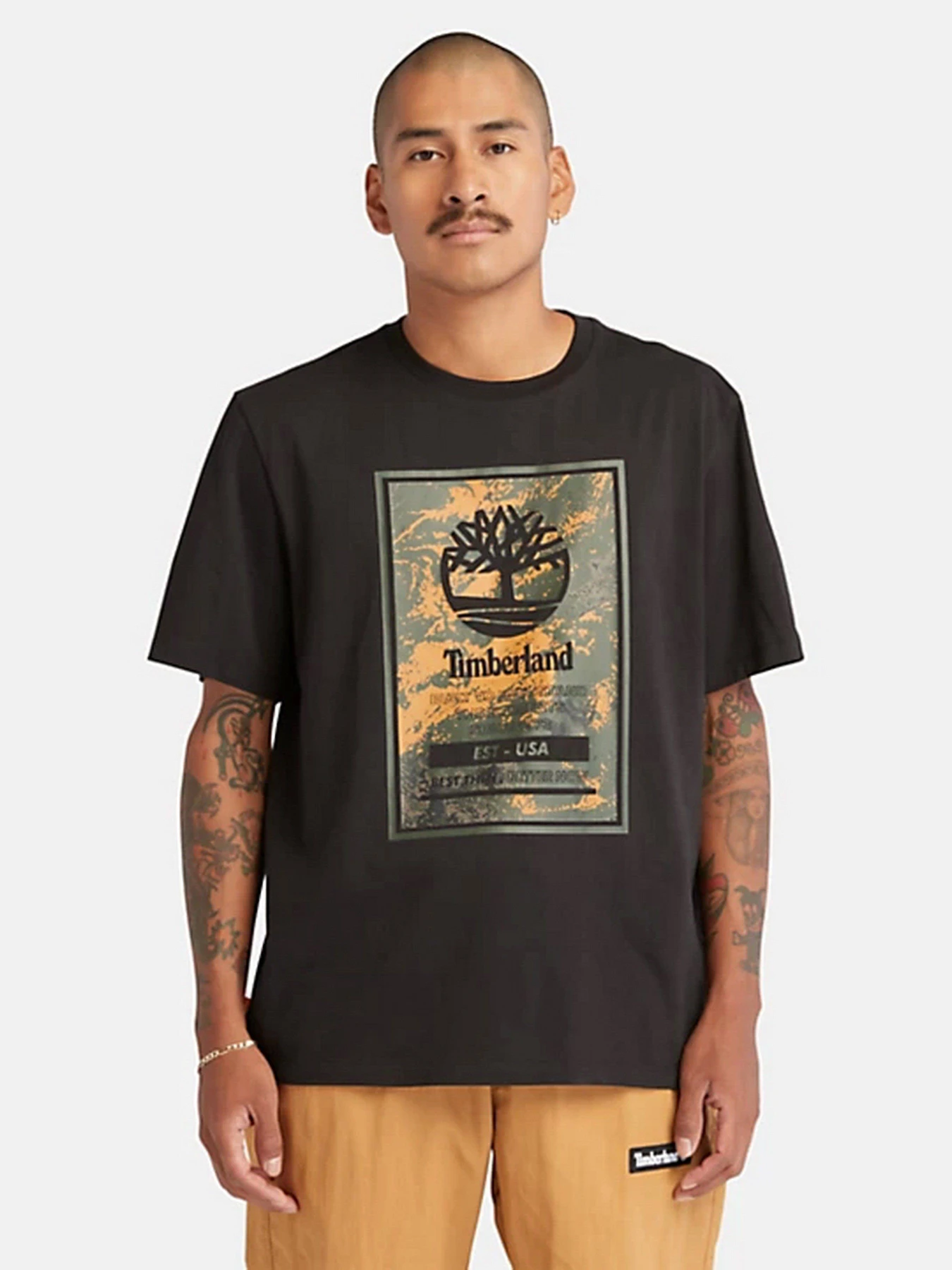 Футболки и поло Timberland All Gender Printed Logo модель TB0A66X1001 Футболки и поло Timberland All Gender Printed Logo модель TB0A66X1001 Фото