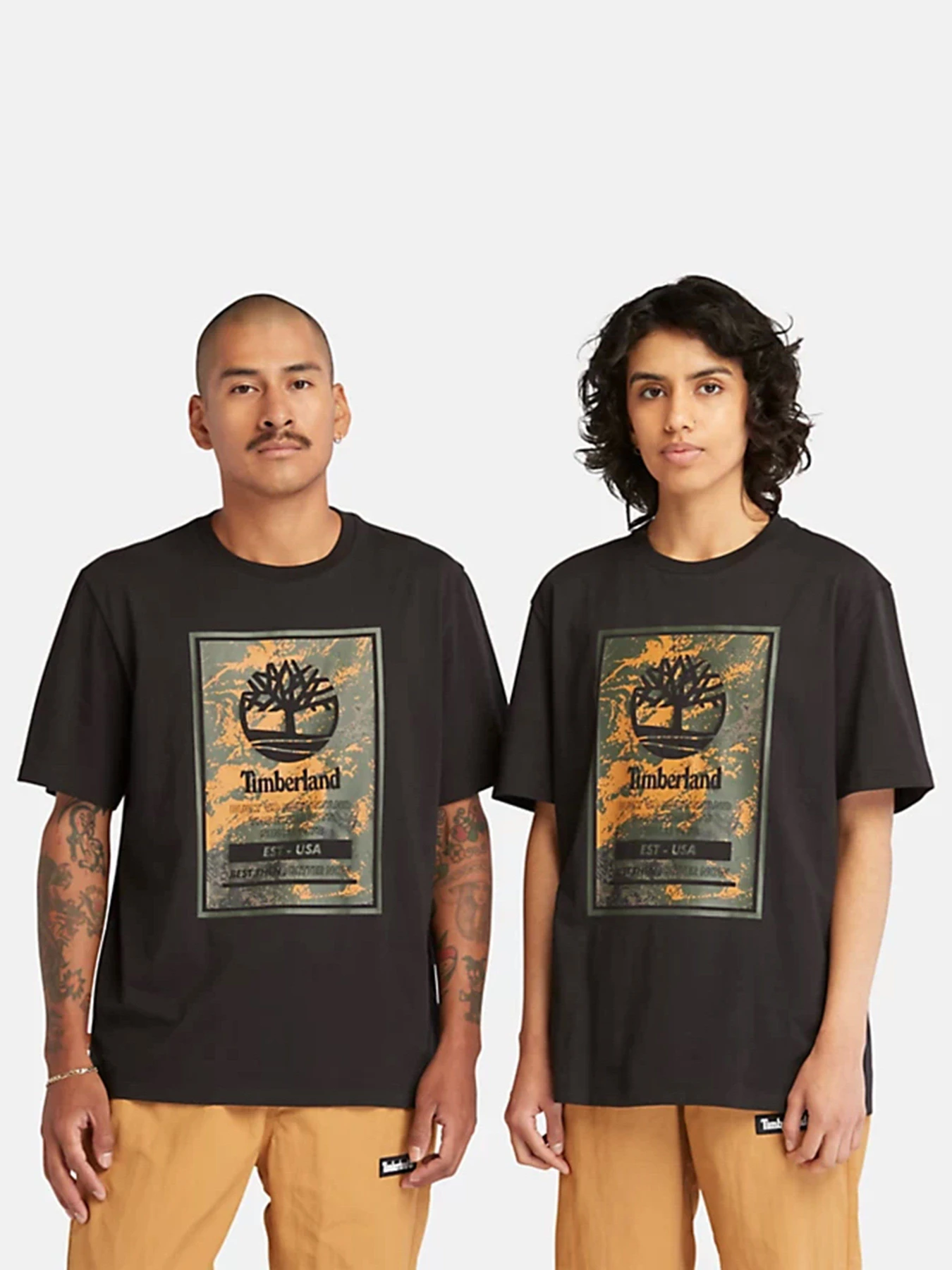 Футболки и поло Timberland All Gender Printed Logo модель TB0A66X1001 Футболки и поло Timberland All Gender Printed Logo модель TB0A66X1001 Фото