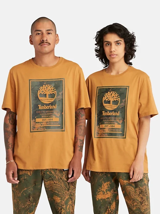 Футболки і поло Timberland Printed Logo модель TB0A66X1P47 Фото