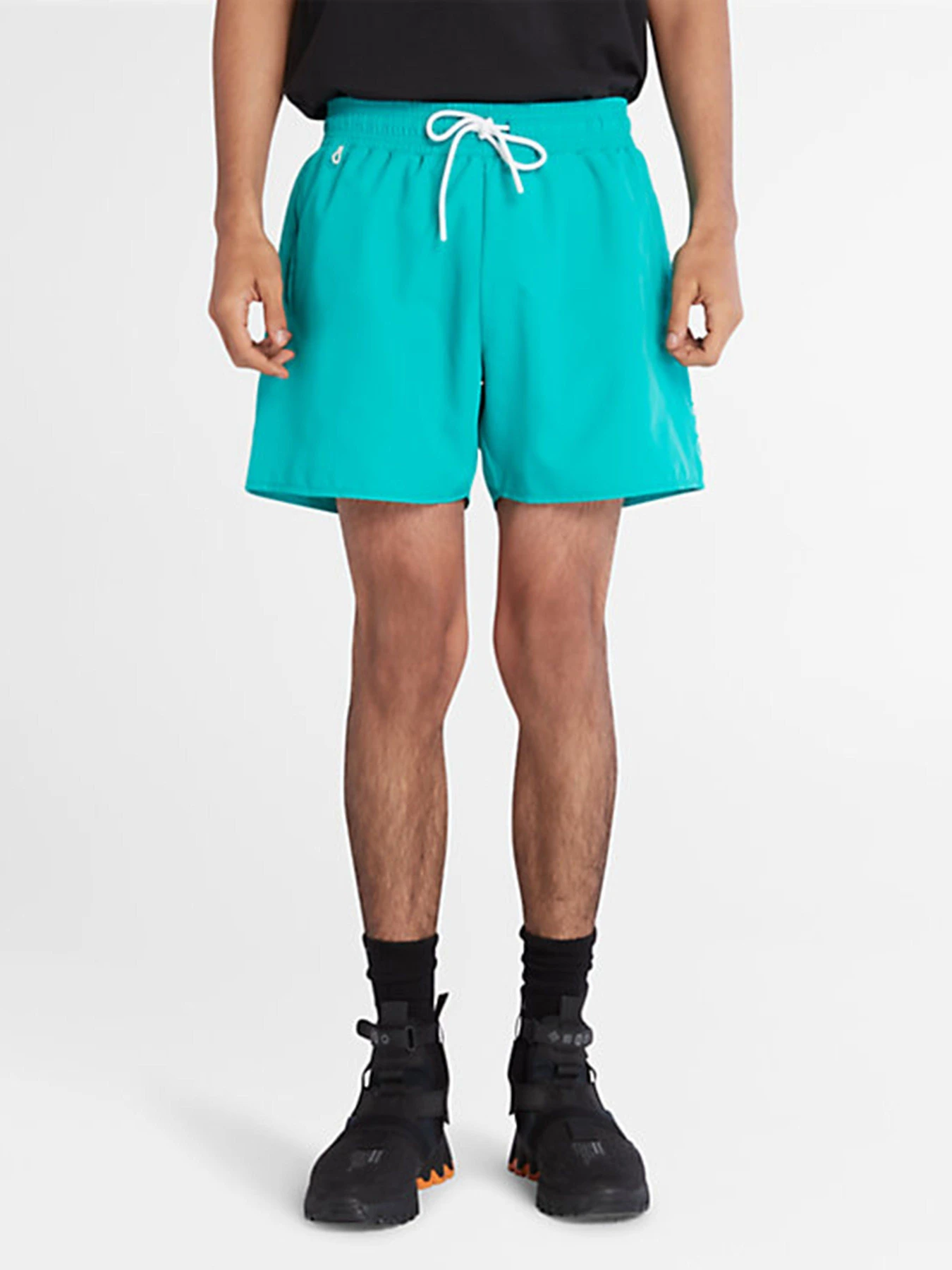 Одежда для пляжа Timberland Logo Swimshort модель TB0A26M6E34 Одежда для пляжа Timberland Logo Swimshort модель TB0A26M6E34 Фото