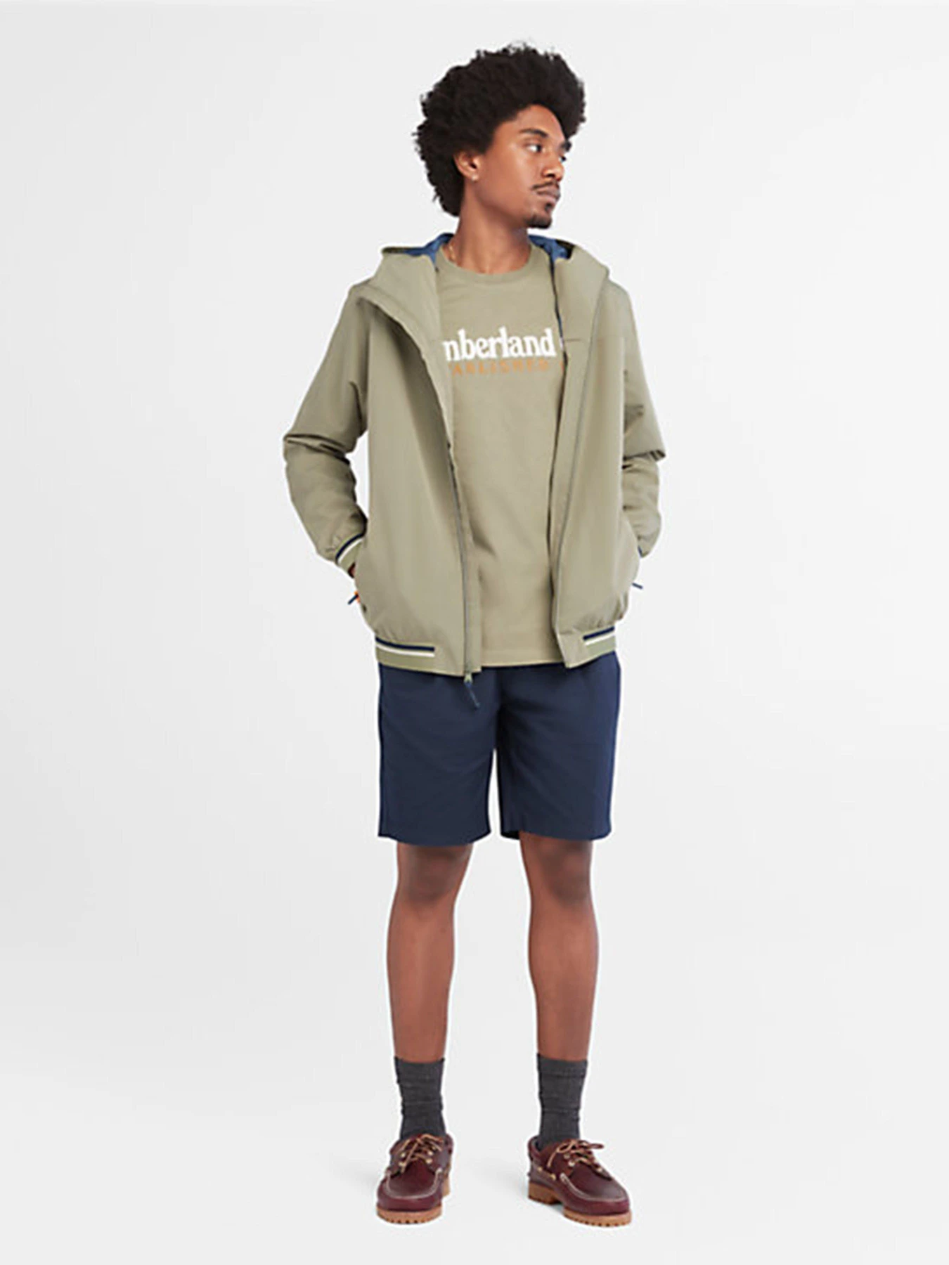 Шорти Timberland Cotton Linen модель TB0A65SS433 Шорти Timberland Cotton Linen модель TB0A65SS433 Фото