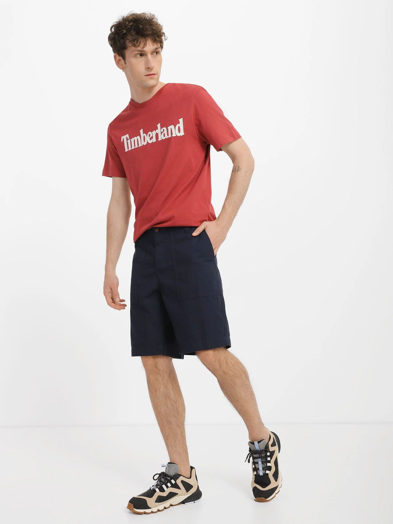 Шорти Timberland Outdoor Heritage Logo модель TB0A6BJ6433 Шорти Timberland Outdoor Heritage Logo модель TB0A6BJ6433 Фото
