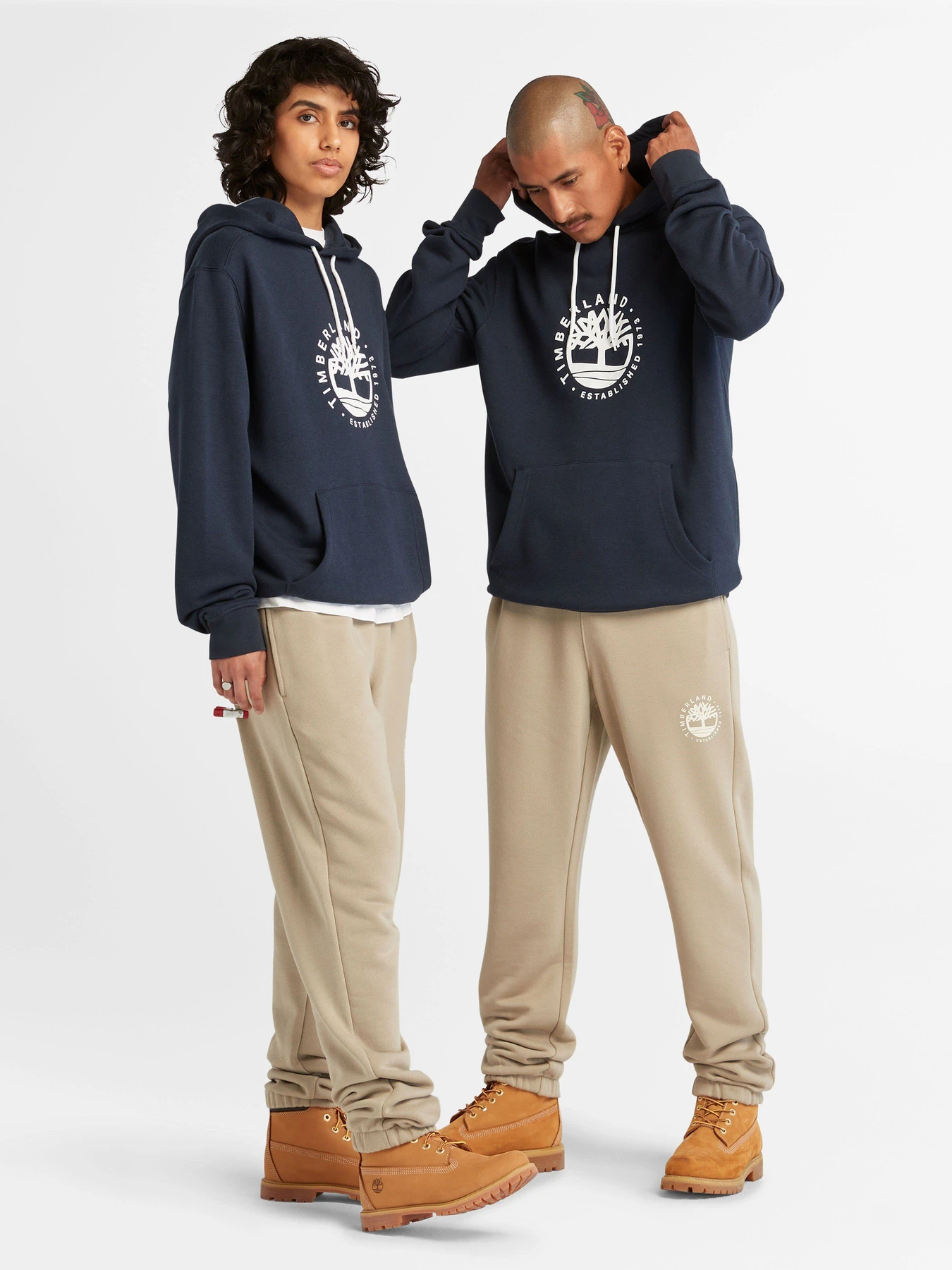 Худи и свитшоты Timberland Refibra Logo Hooded модель TB0A65UN433 Фото
