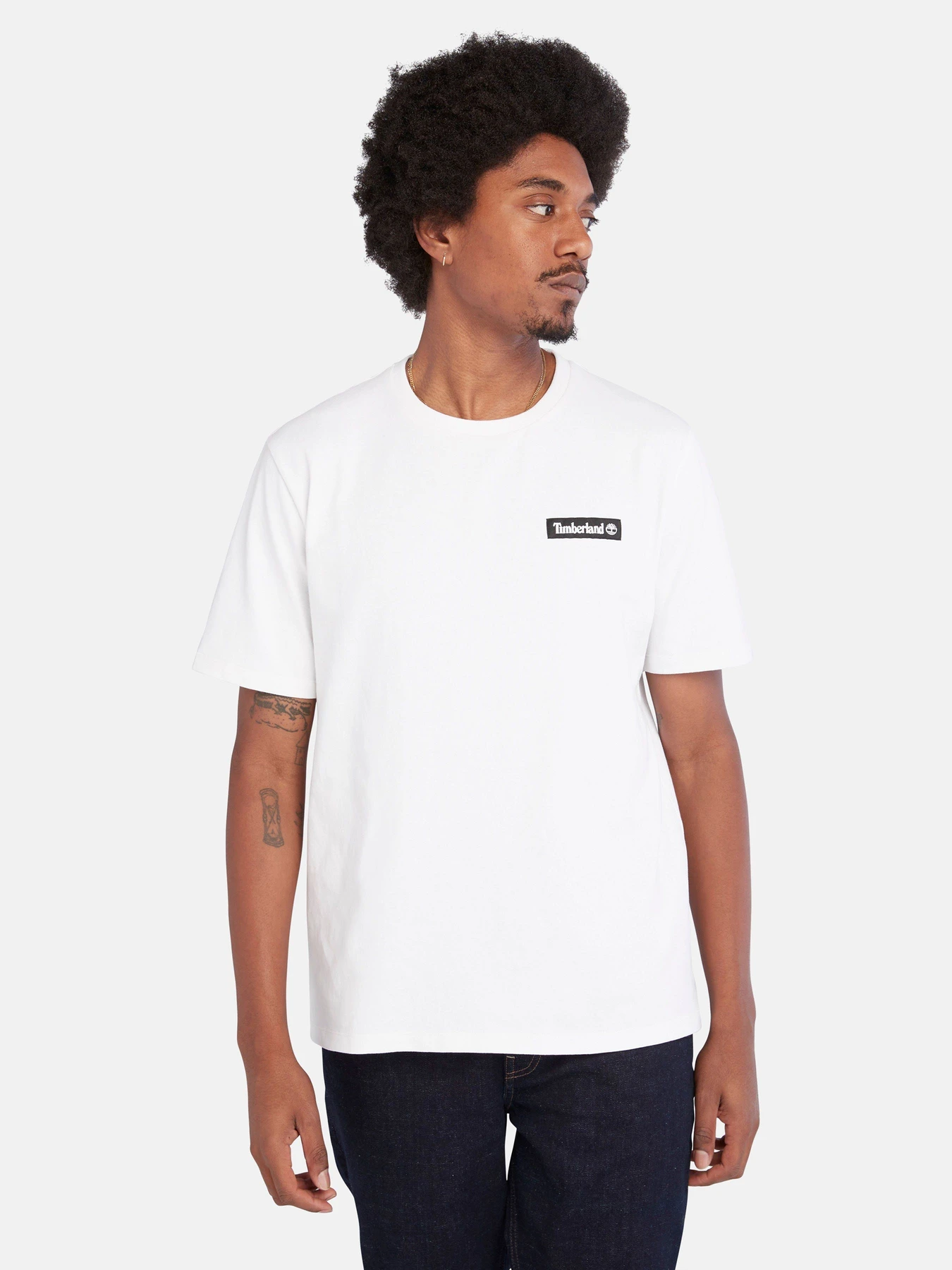 Футболки и поло Timberland SS Heavy Weight Woven Badge модель TB0A6EQF100 Футболки и поло Timberland SS Heavy Weight Woven Badge модель TB0A6EQF100 Фото