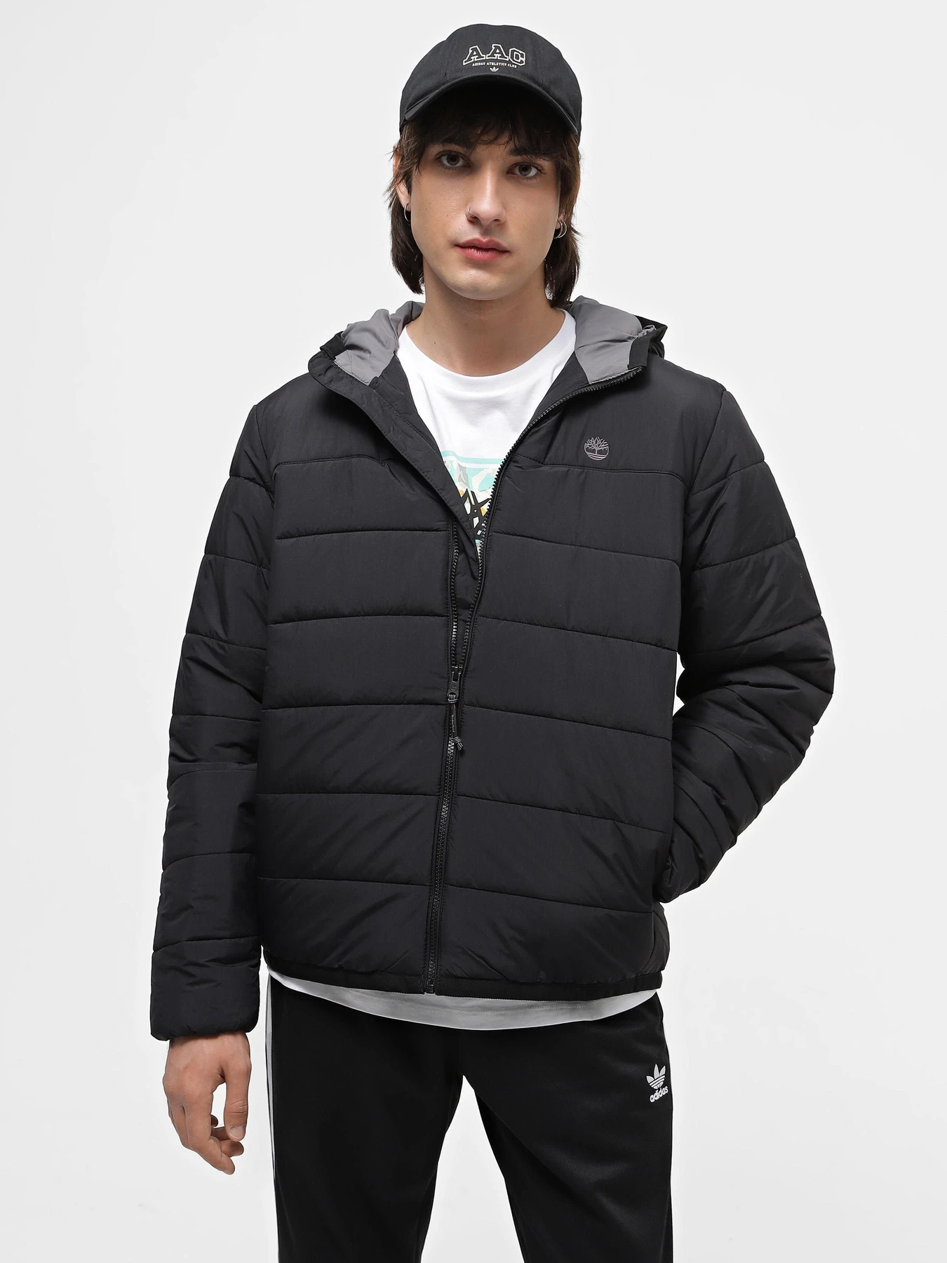 Куртки та дублянки Timberland Garfield Mid Weight Hooded Puffer Jacket модель TB0A6G39001 Куртки та дублянки Timberland Garfield Mid Weight Hooded Puffer Jacket модель TB0A6G39001 Фото