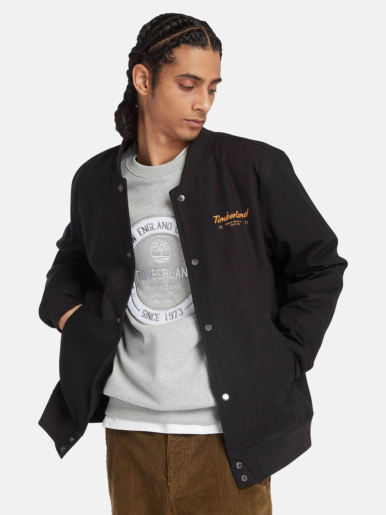 Куртки та дублянки Timberland Utility Bomber модель TB0A6G7N001 Куртки та дублянки Timberland Utility Bomber модель TB0A6G7N001 Фото