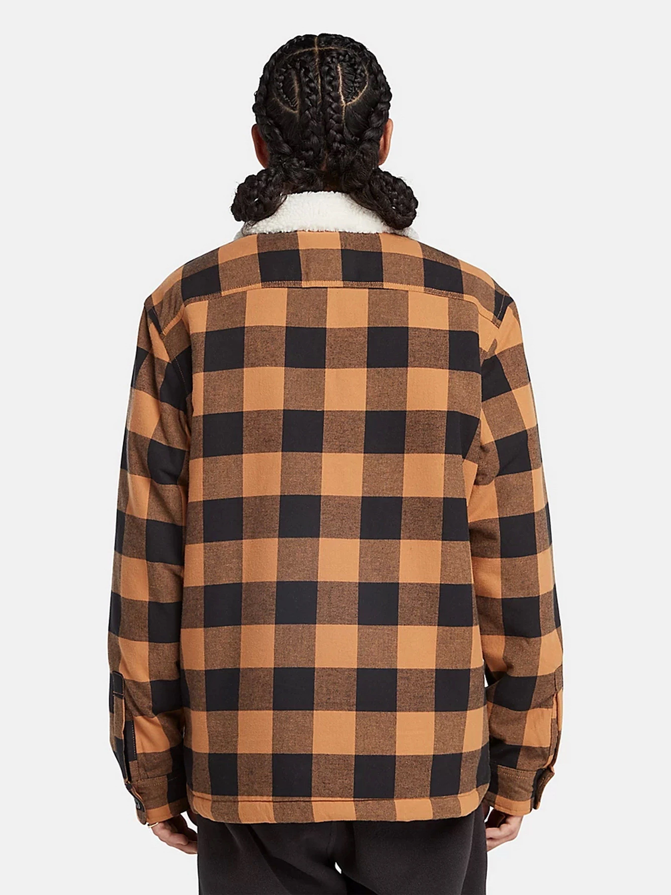 Куртки та дублянки Timberland Buffalo Plaid High Pile Fleece-lined модель TB0A6FWNP50 Куртки та дублянки Timberland Buffalo Plaid High Pile Fleece-lined модель TB0A6FWNP50 Фото