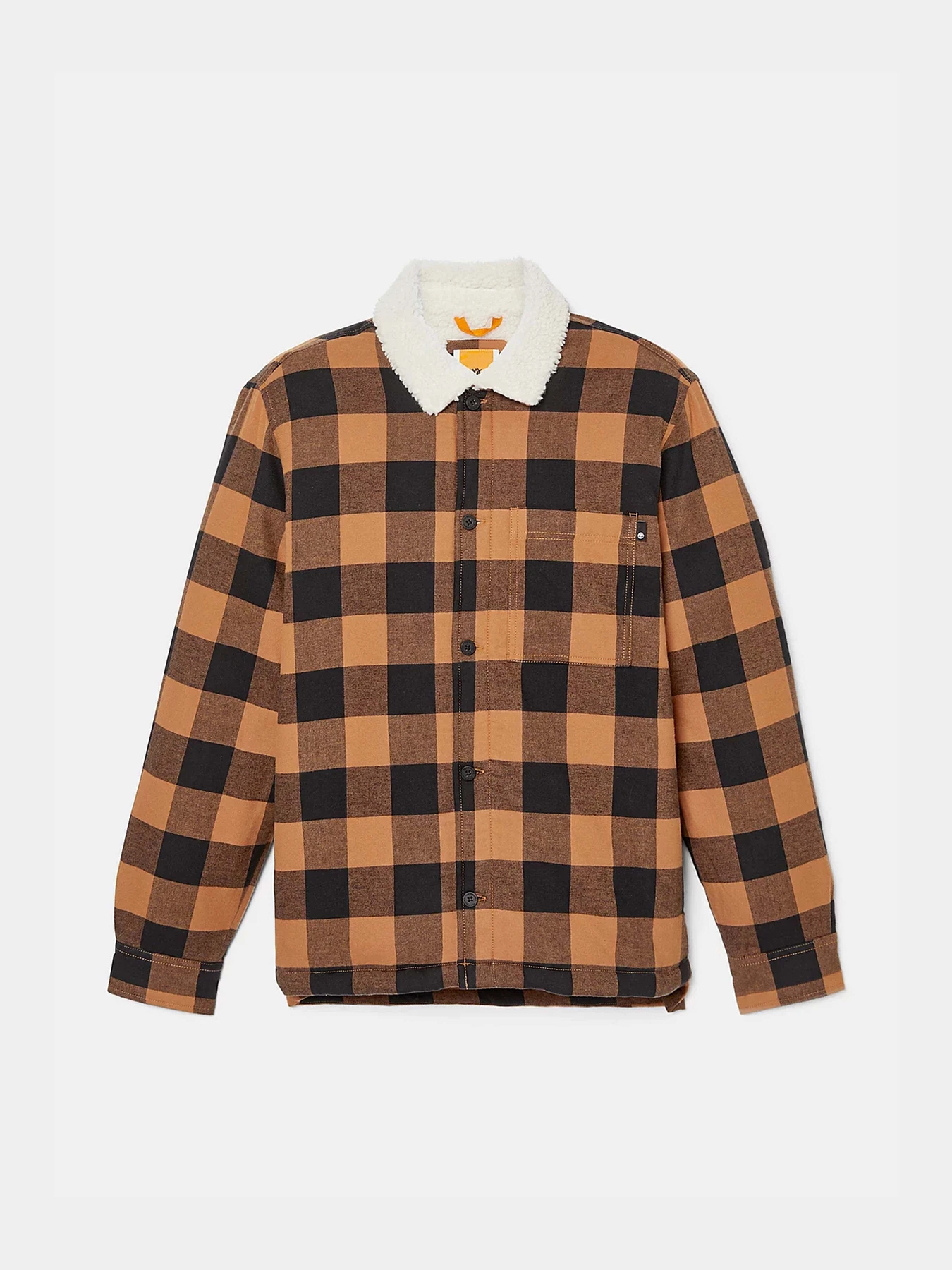 Куртки та дублянки Timberland Buffalo Plaid High Pile Fleece-lined модель TB0A6FWNP50 Куртки та дублянки Timberland Buffalo Plaid High Pile Fleece-lined модель TB0A6FWNP50 Фото
