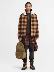Куртки та дублянки Timberland Buffalo Plaid High Pile Fleece-lined модель TB0A6FWNP50 Фото