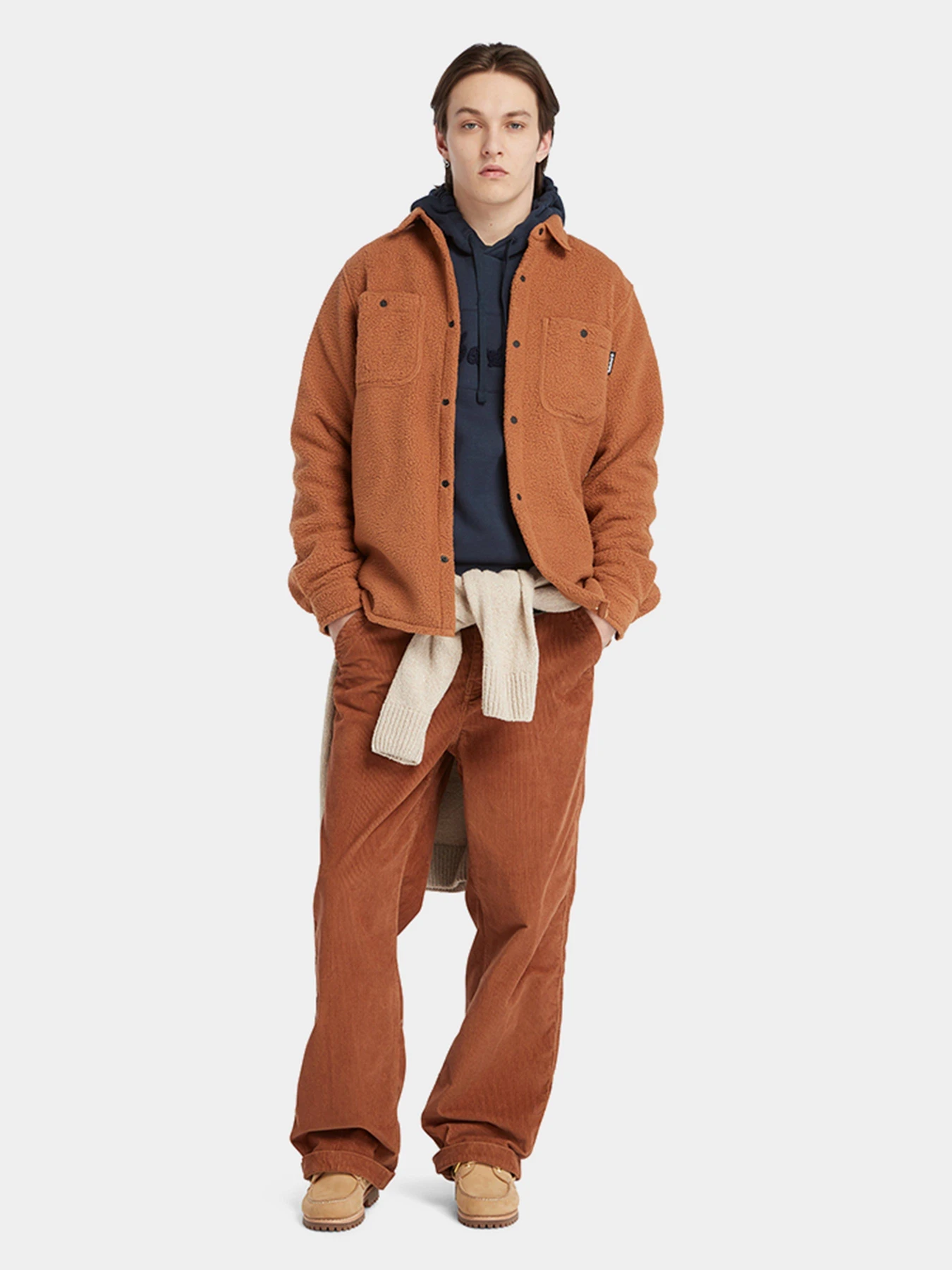 Рубашки Timberland Utility High-Pile Fleece модель TB0A5VHHK43 Рубашки Timberland Utility High-Pile Fleece модель TB0A5VHHK43 Фото