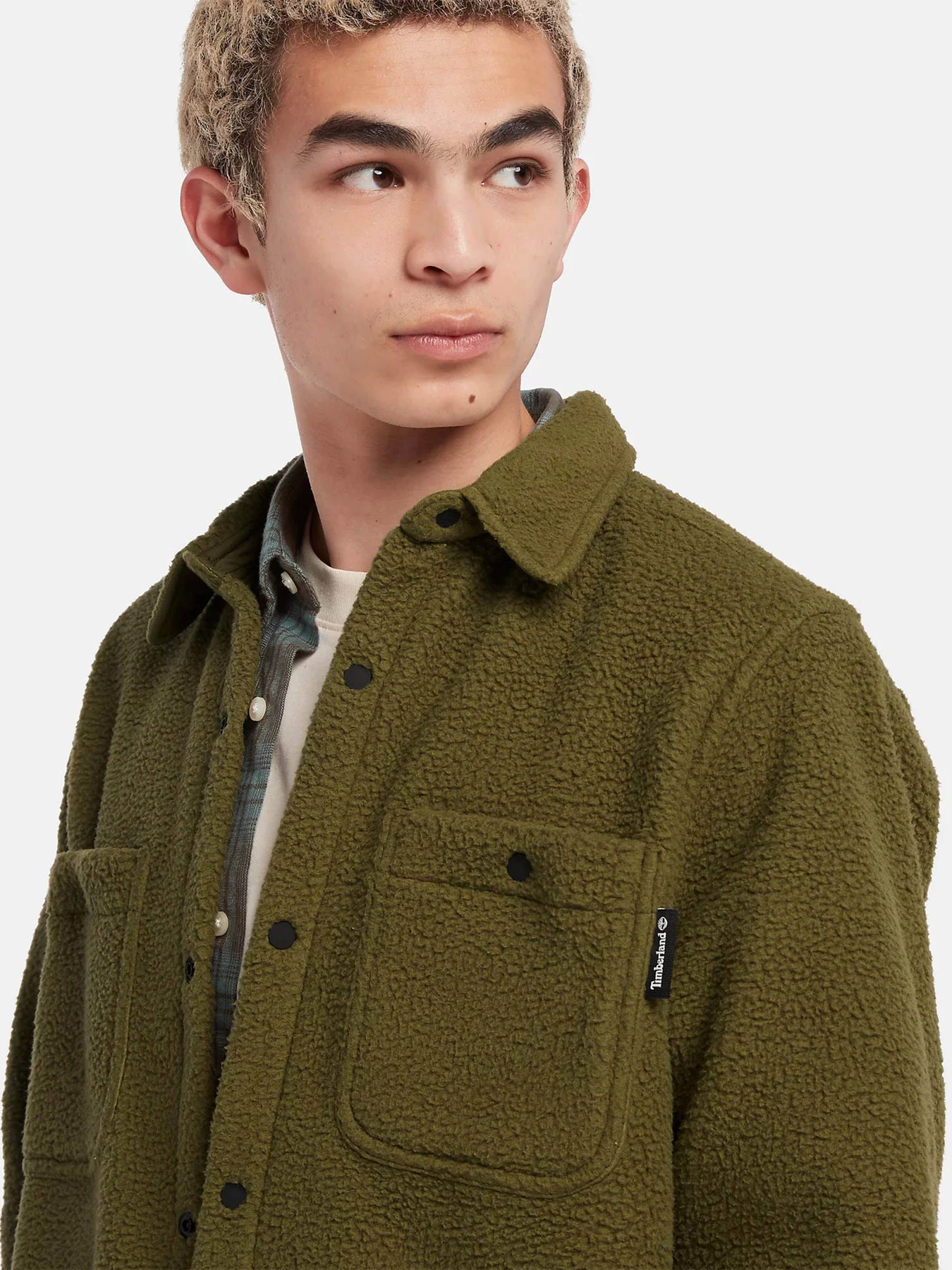 Куртки та дублянки Timberland Utility High-Pile Fleece модель TB0A5VHH302 Фото
