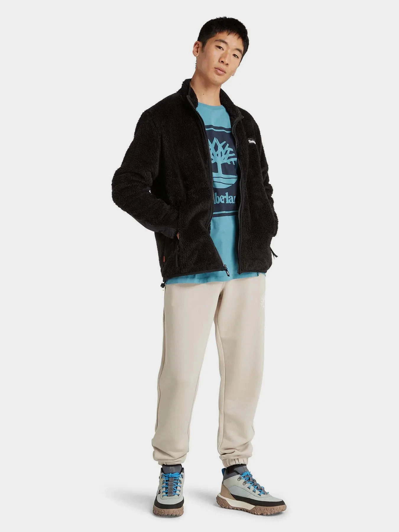 Худі та світшоти Timberland All Gender High Pile Fleece модель TB0A6JJ1001 Фото