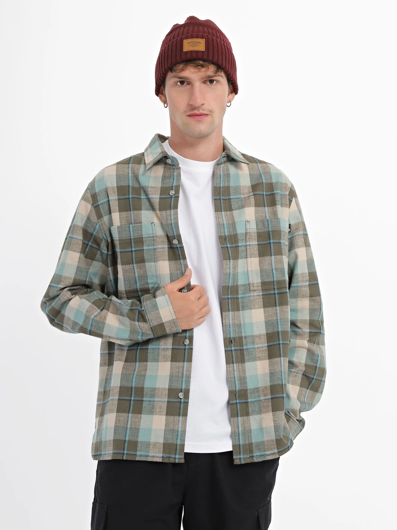 Рубашки Timberland Windham Heavy Flannel модель TB0A6GHNJ20 Рубашки Timberland Windham Heavy Flannel модель TB0A6GHNJ20 Фото