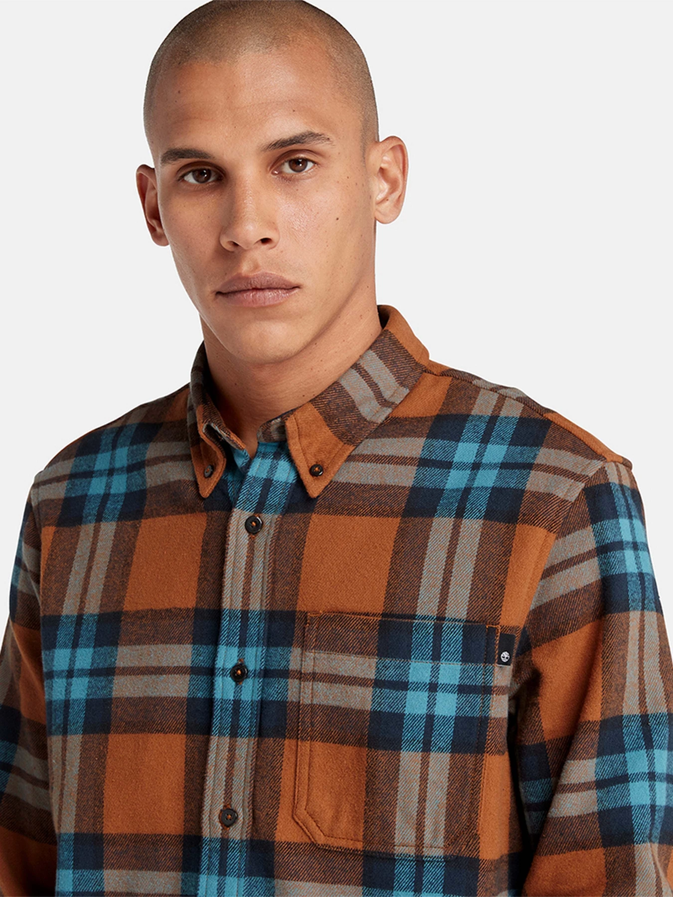Рубашки Timberland Heavy Flannel Plaid модель TB0A6GKHDX1 Рубашки Timberland Heavy Flannel Plaid модель TB0A6GKHDX1 Фото