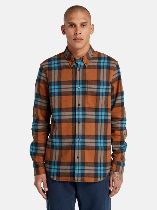 Рубашки Timberland Heavy Flannel Plaid модель TB0A6GKHDX1 Фото