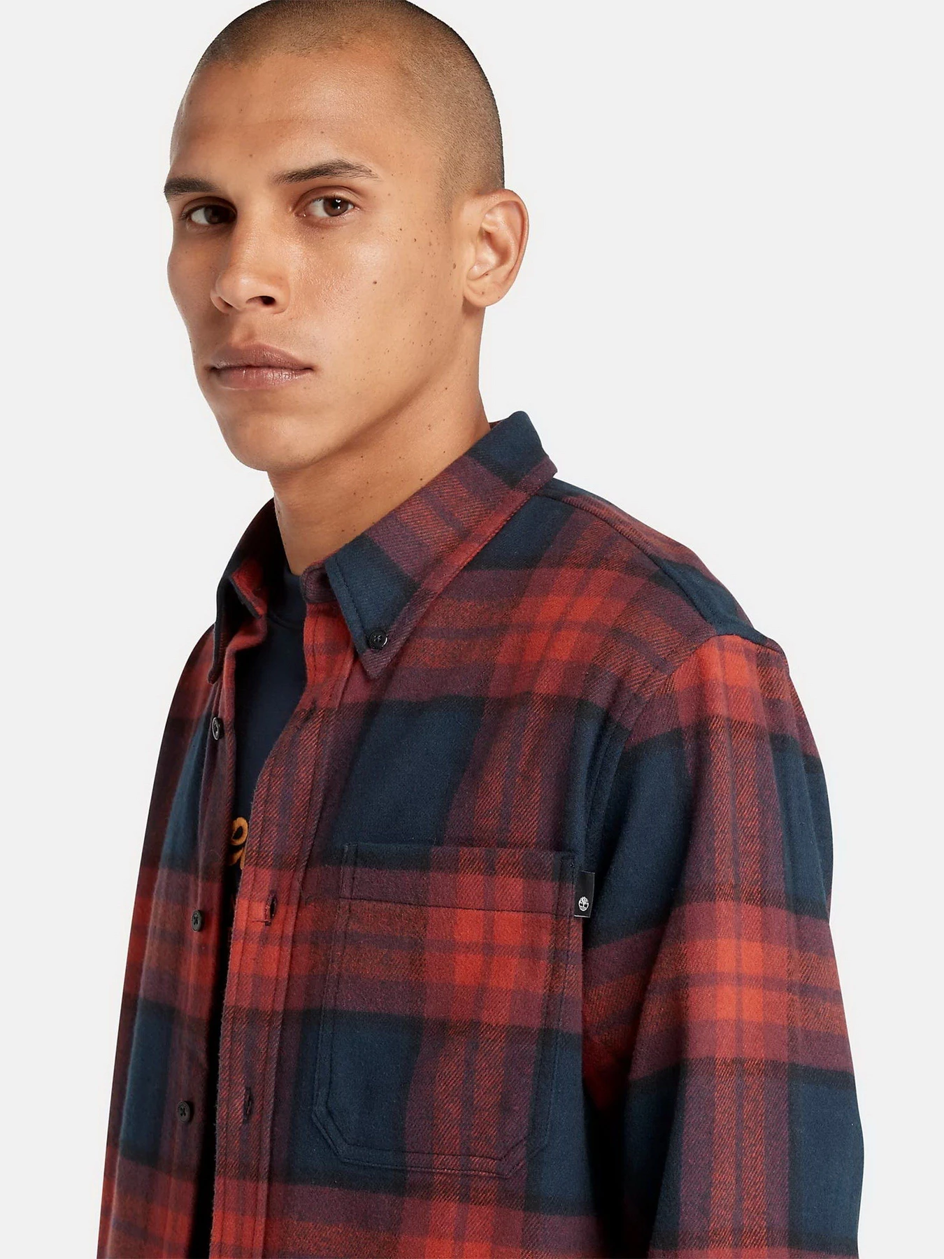 Рубашки Timberland Heavy Flannel Plaid модель TB0A6GKHB68 Рубашки Timberland Heavy Flannel Plaid модель TB0A6GKHB68 Фото