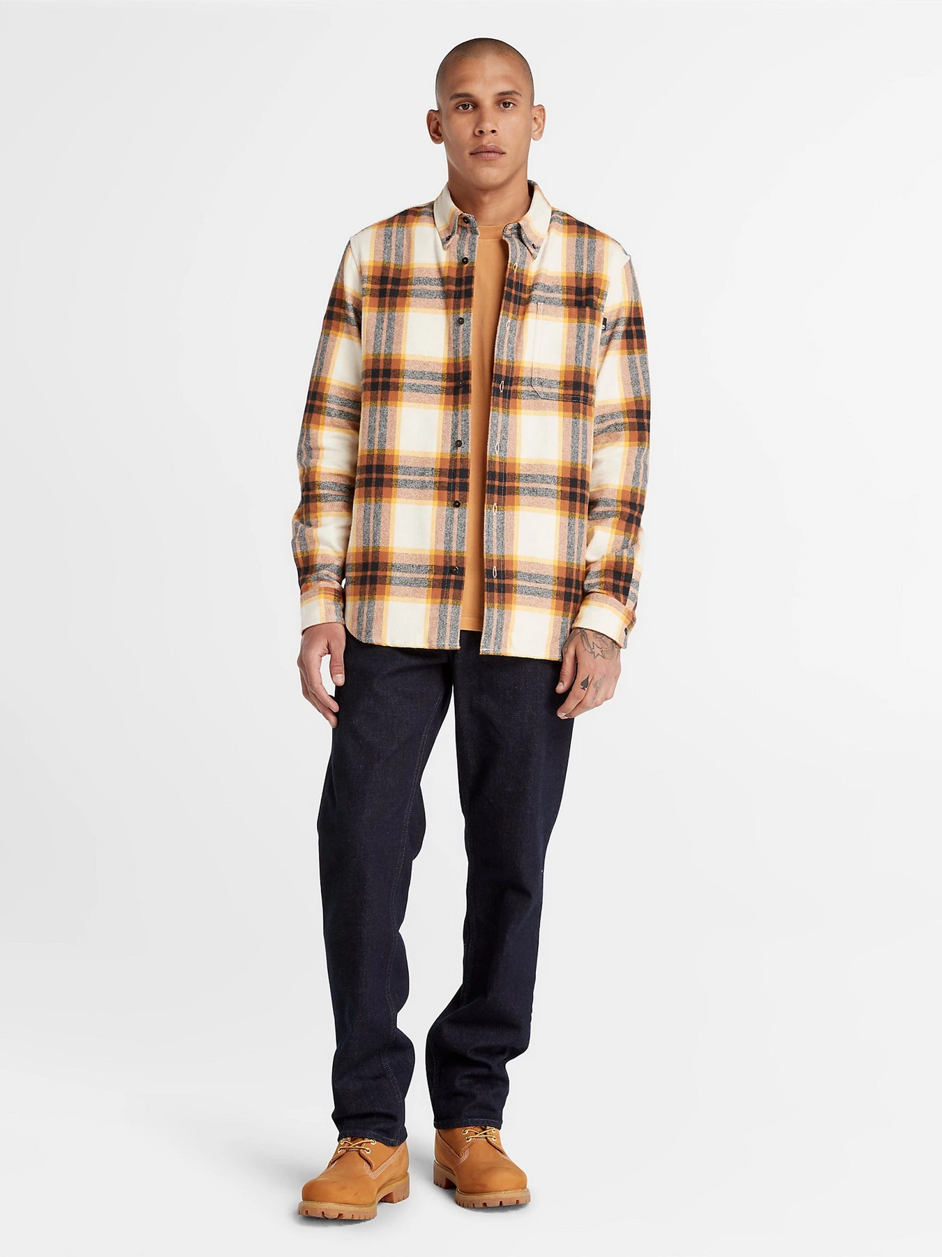 Рубашки Timberland Heavy Flannel Plaid модель TB0A6GKHV09 Рубашки Timberland Heavy Flannel Plaid модель TB0A6GKHV09 Фото
