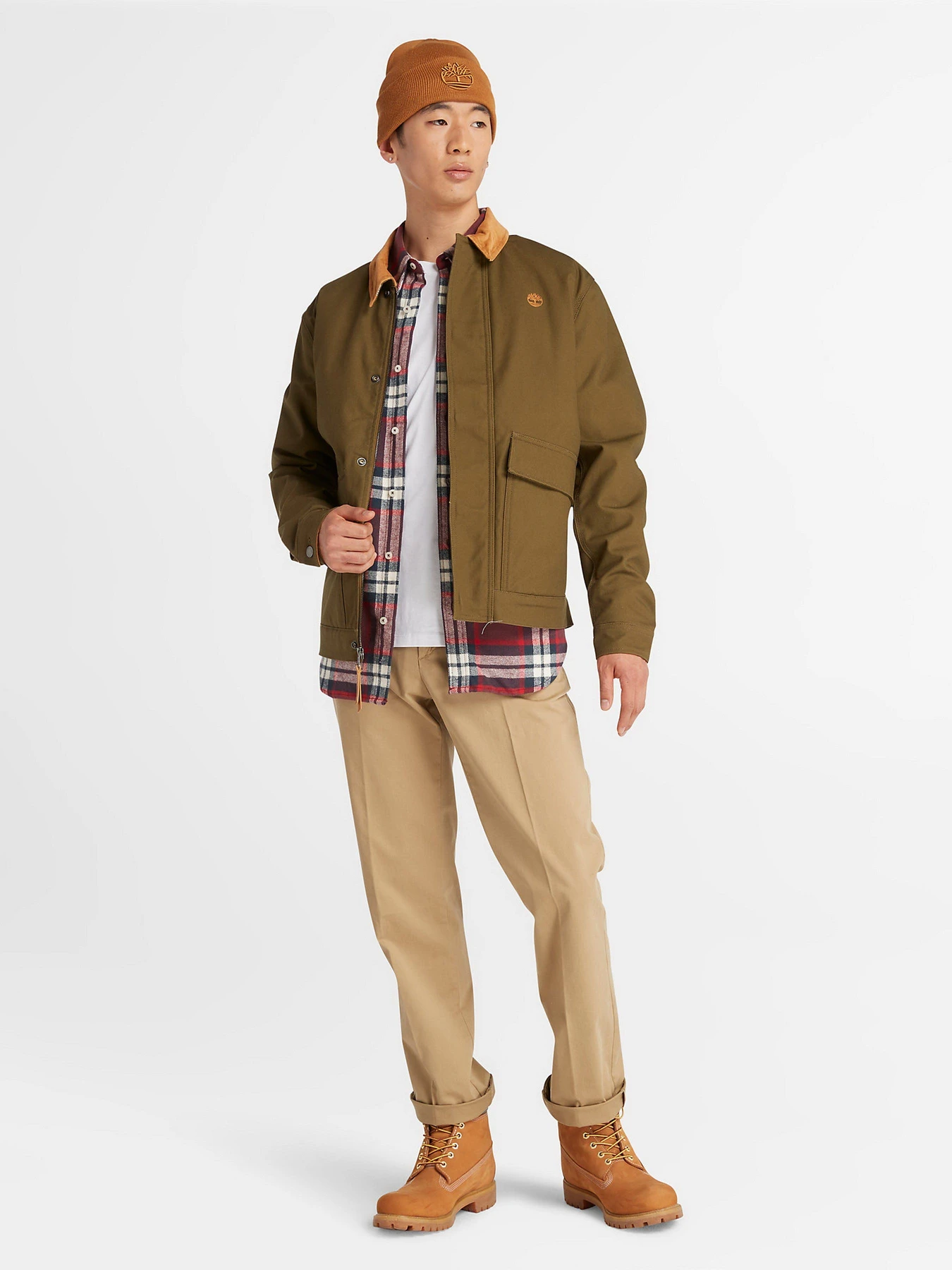 Рубашки Timberland Heavy Flannel Plaid модель TB0A6GKHJ60 Рубашки Timberland Heavy Flannel Plaid модель TB0A6GKHJ60 Фото