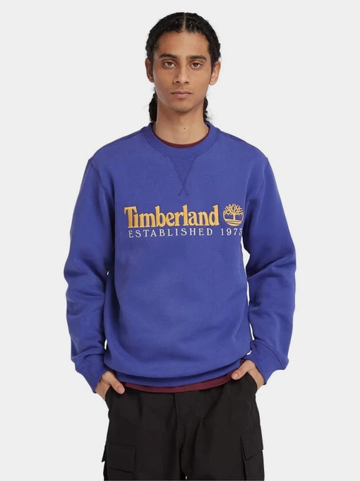 Худи и свитшоты Timberland Est. 1973 Logo Crew модель TB0A65DDED5 Фото