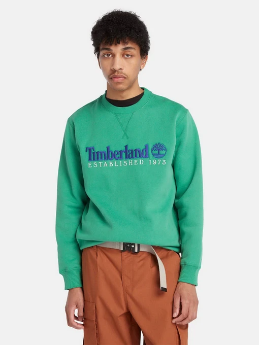Худи и свитшоты Timberland Est. 1973 Logo Crew модель TB0A65DDED3 Фото