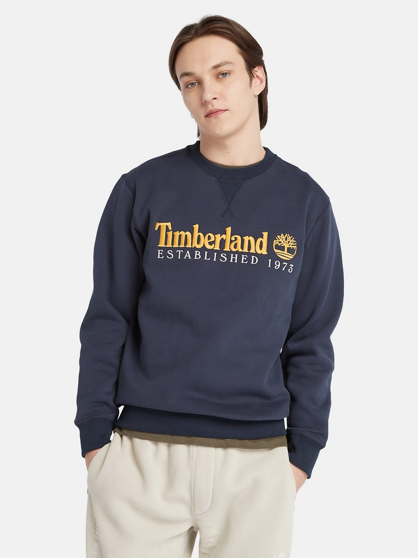 Худі та світшоти Timberland Est. 1973 Logo Crew модель TB0A65DD433 Худі та світшоти Timberland Est. 1973 Logo Crew модель TB0A65DD433 Фото