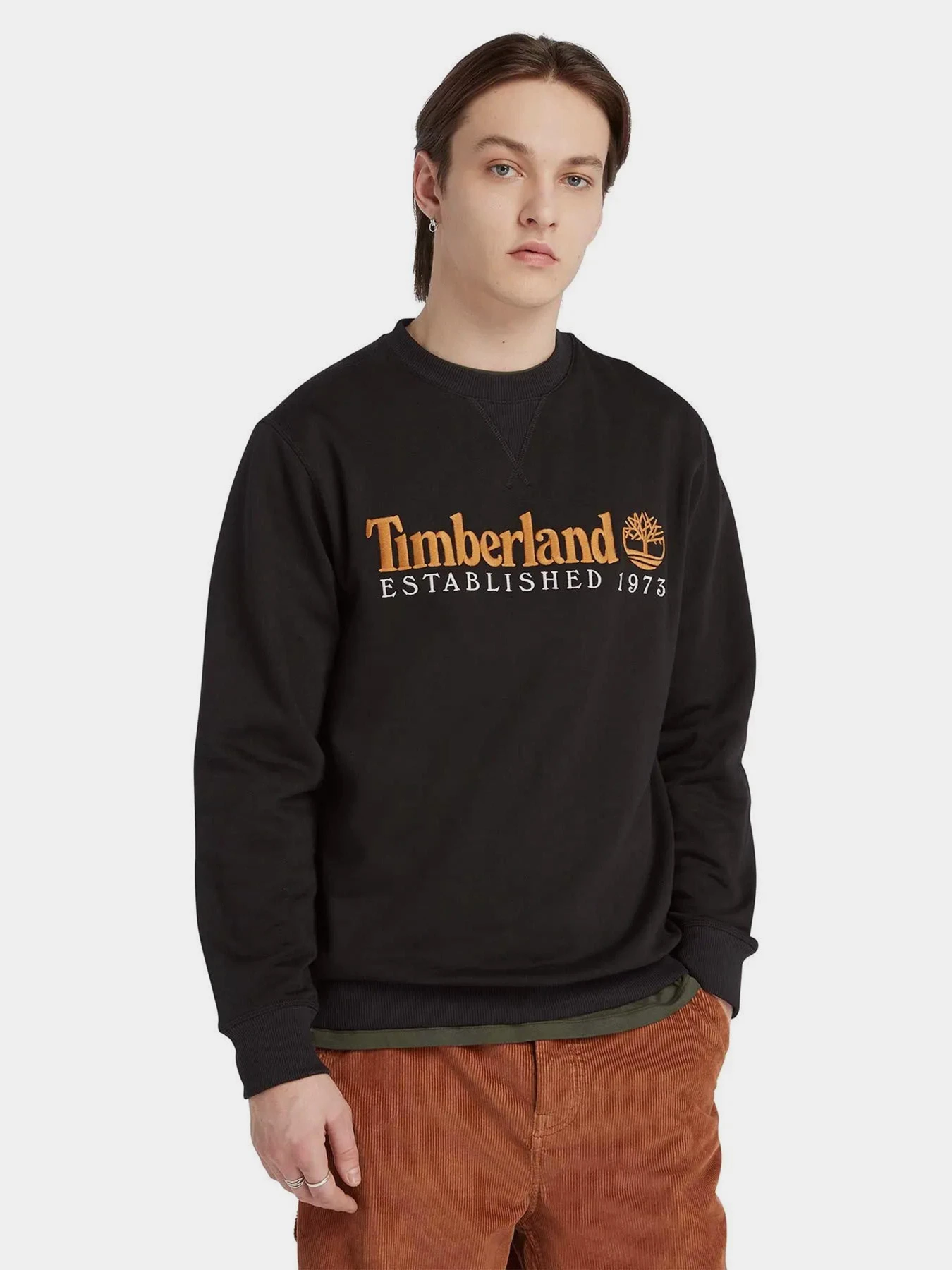 Худи и свитшоты Timberland Est. 1973 Logo Crew модель TB0A65DD001 Худи и свитшоты Timberland Est. 1973 Logo Crew модель TB0A65DD001 Фото