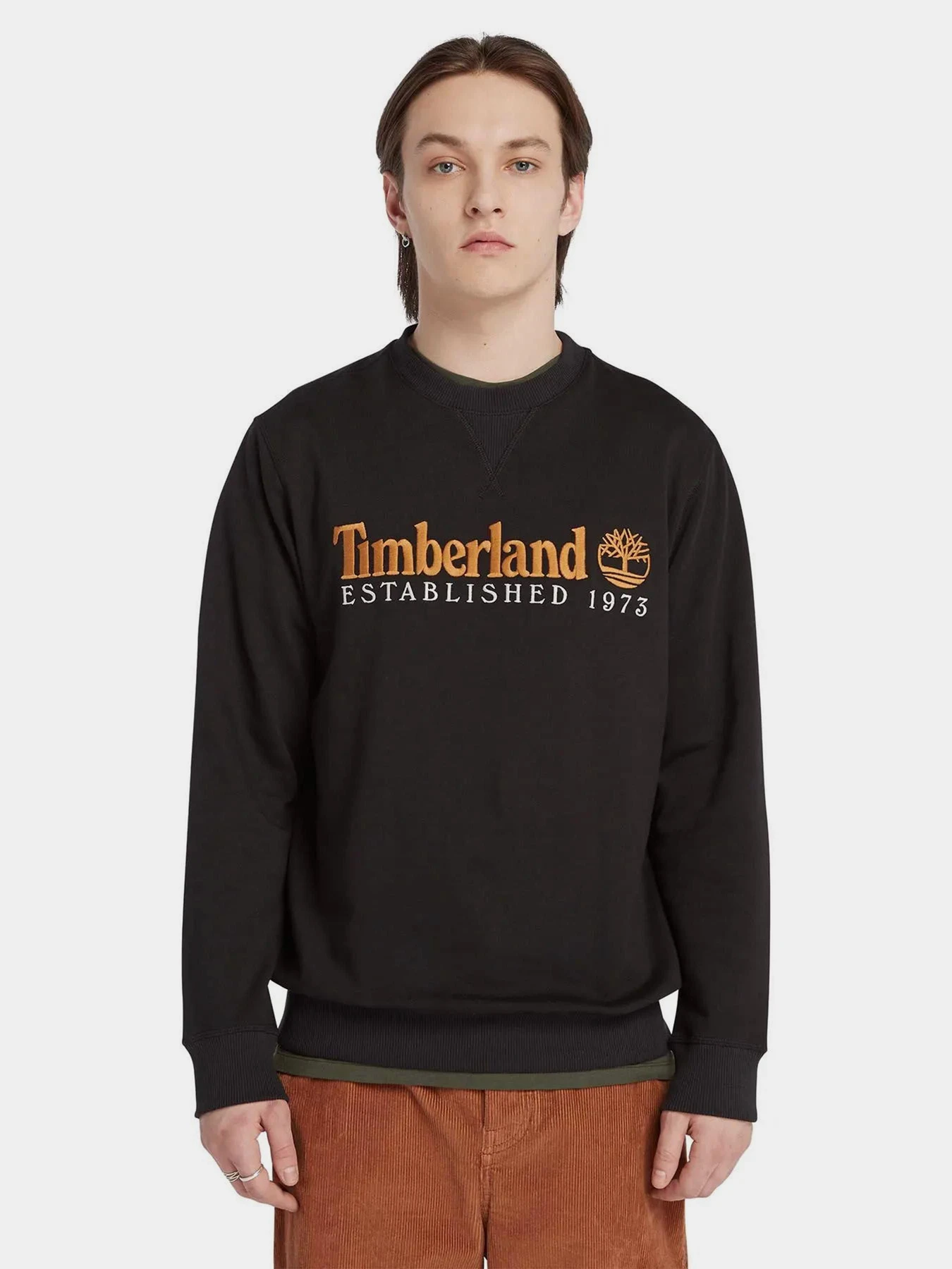 Худи и свитшоты Timberland Est. 1973 Logo Crew модель TB0A65DD001 Худи и свитшоты Timberland Est. 1973 Logo Crew модель TB0A65DD001 Фото
