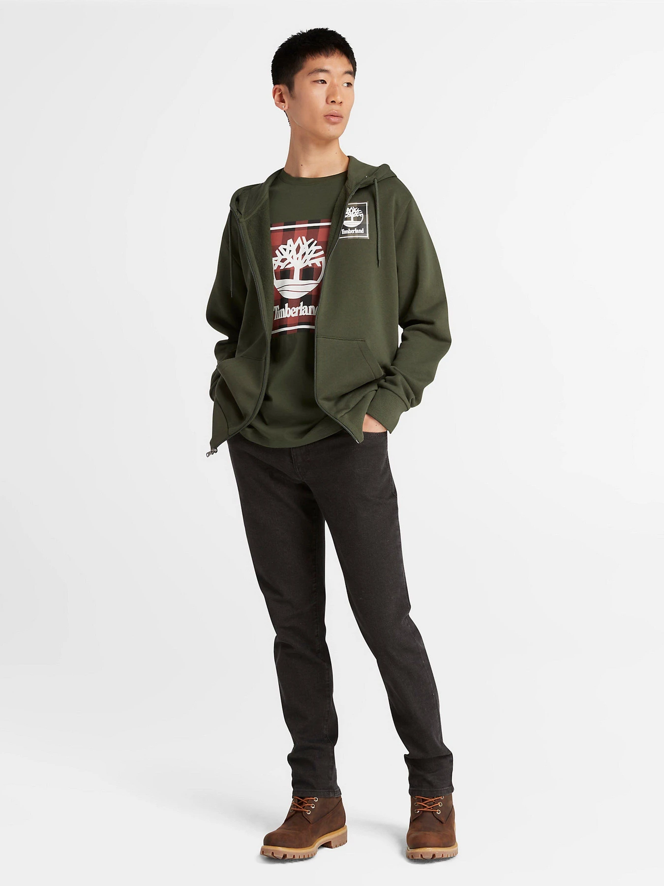 Худи и свитшоты Timberland Buffalo Plaid модель TB0A6H19U31 Худи и свитшоты Timberland Buffalo Plaid модель TB0A6H19U31 Фото