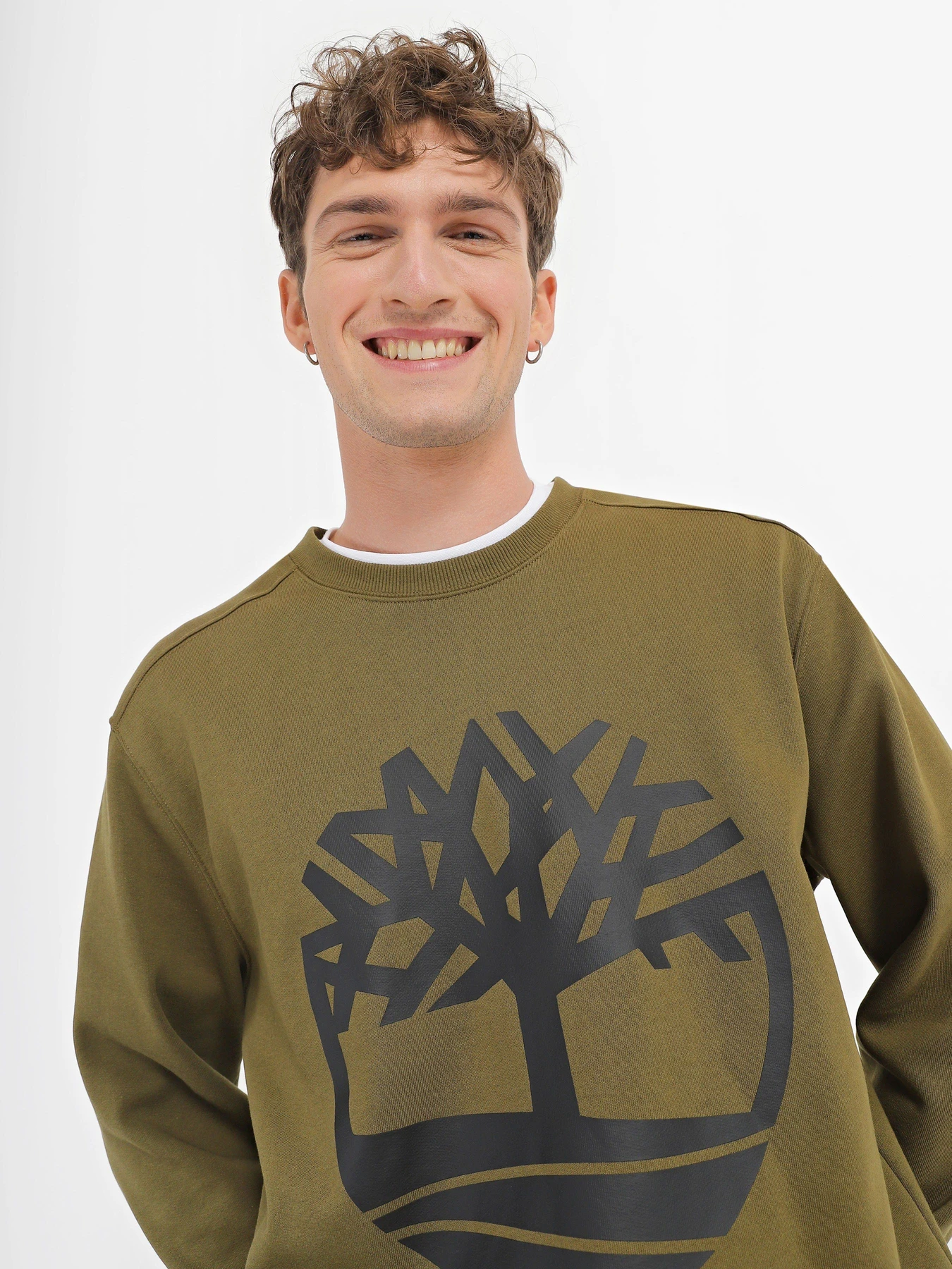 Худі та світшоти Timberland Tree Logo Crew Neck модель TB0A2BJ8DY7 Фото