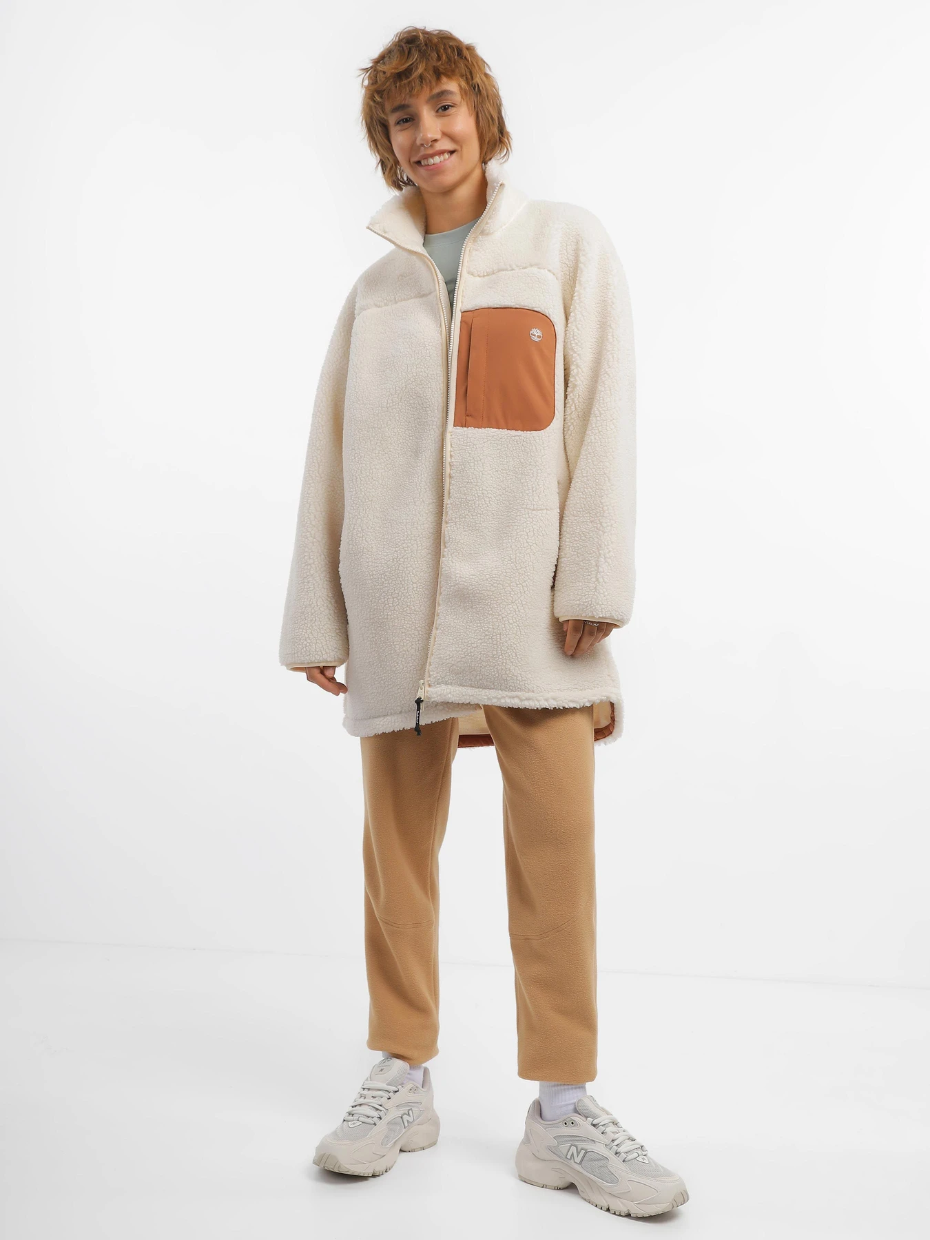Худи и свитшоты Timberland Long Sherpa Fleece модель TB0A6HMNV04 Худи и свитшоты Timberland Long Sherpa Fleece модель TB0A6HMNV04 Фото