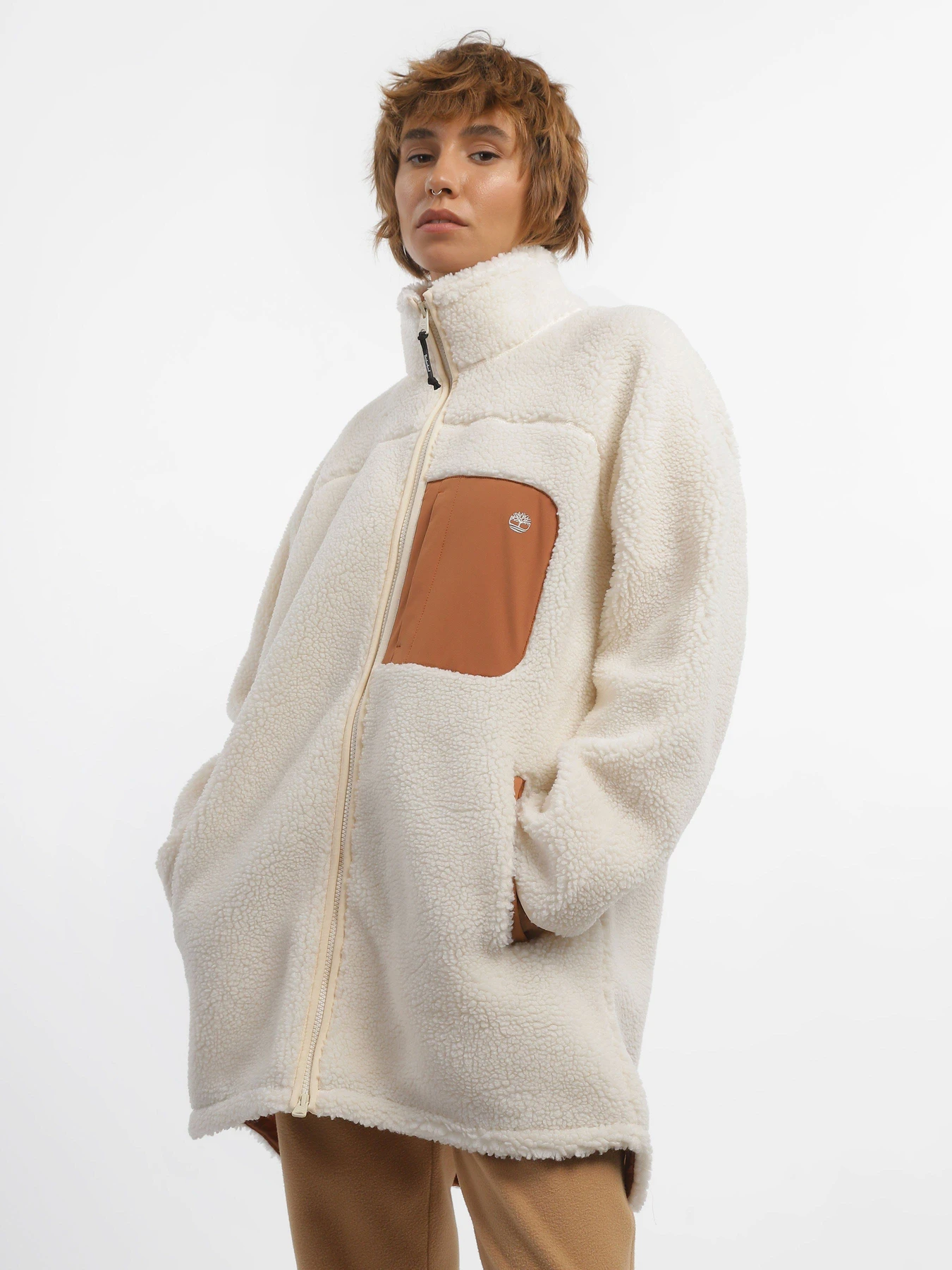 Худи и свитшоты Timberland Long Sherpa Fleece модель TB0A6HMNV04 Худи и свитшоты Timberland Long Sherpa Fleece модель TB0A6HMNV04 Фото