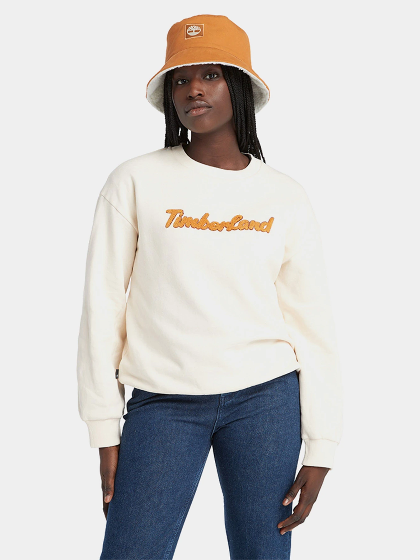 Худі та світшоти Timberland Logo Crewneck модель TB0A6HV5V04 Худі та світшоти Timberland Logo Crewneck модель TB0A6HV5V04 Фото