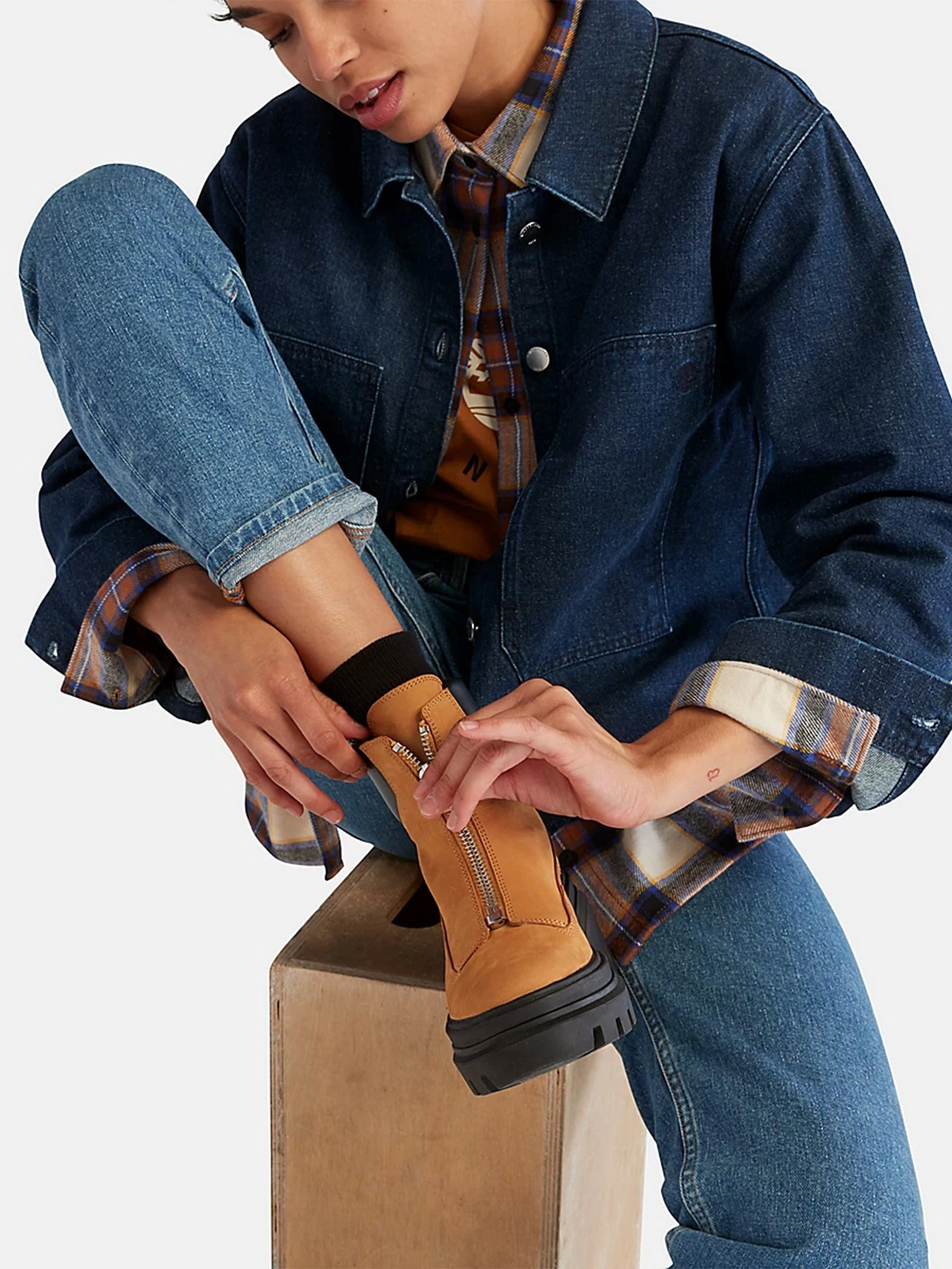 Бавовняні Жіночі Завужені джинси Timberland CLASSIC HEMP фото 3