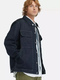 Куртки та дублянки Timberland Refibra™ Technology Denim Trucker модель TB0A5TFUH87 Фото