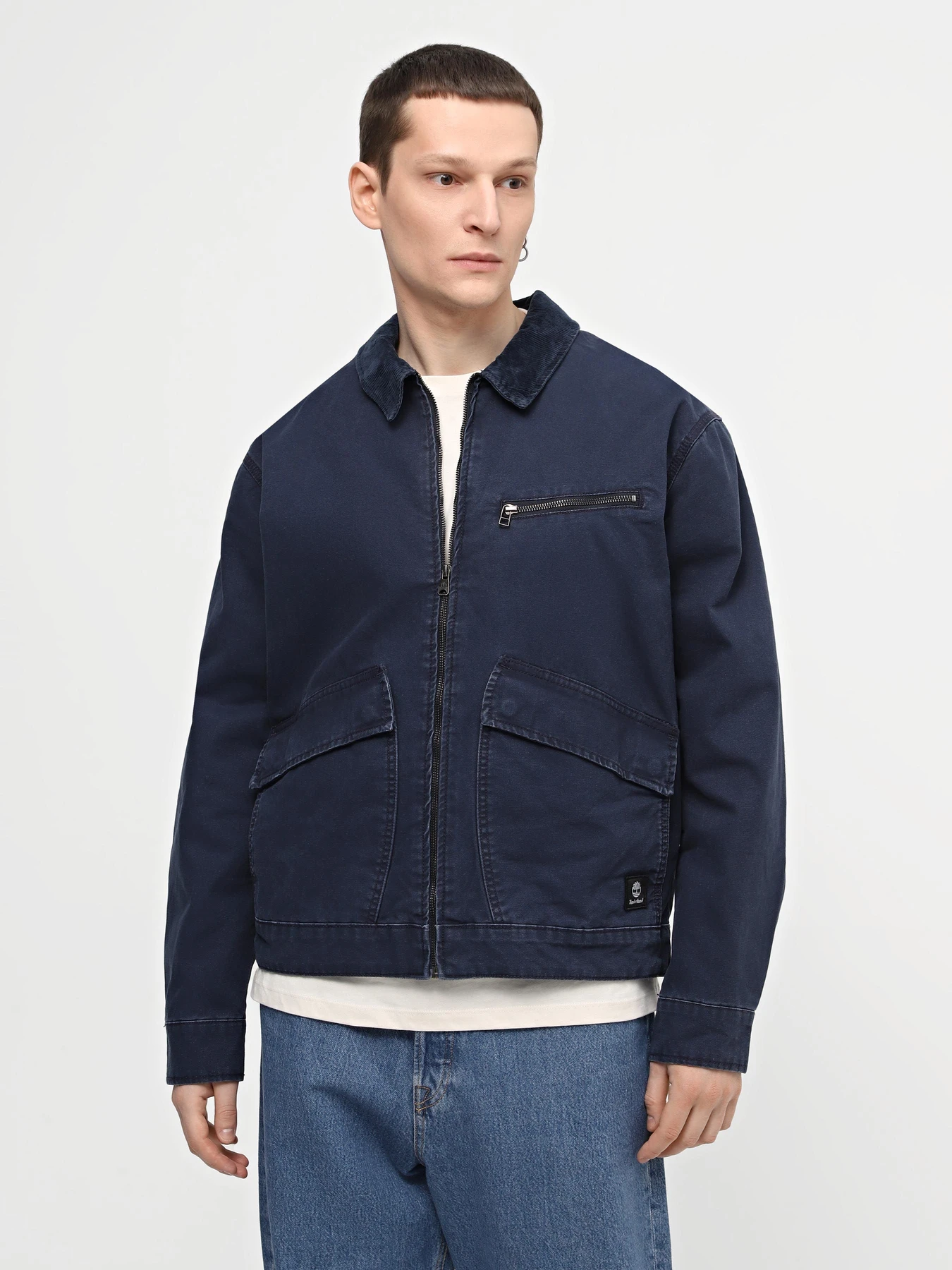 Куртки та дублянки Timberland Washed Canvas модель TB0A5TGF433 Фото