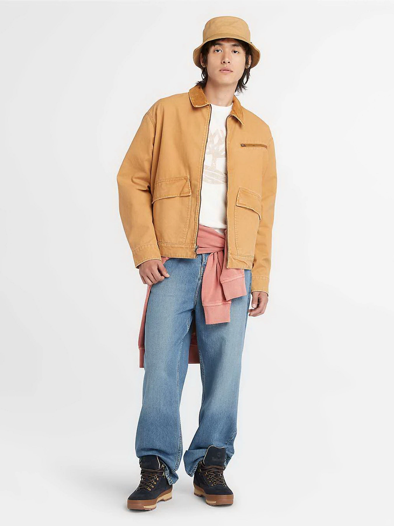 Куртки та дублянки Timberland Washed Canvas модель TB0A5TGFP47 Фото
