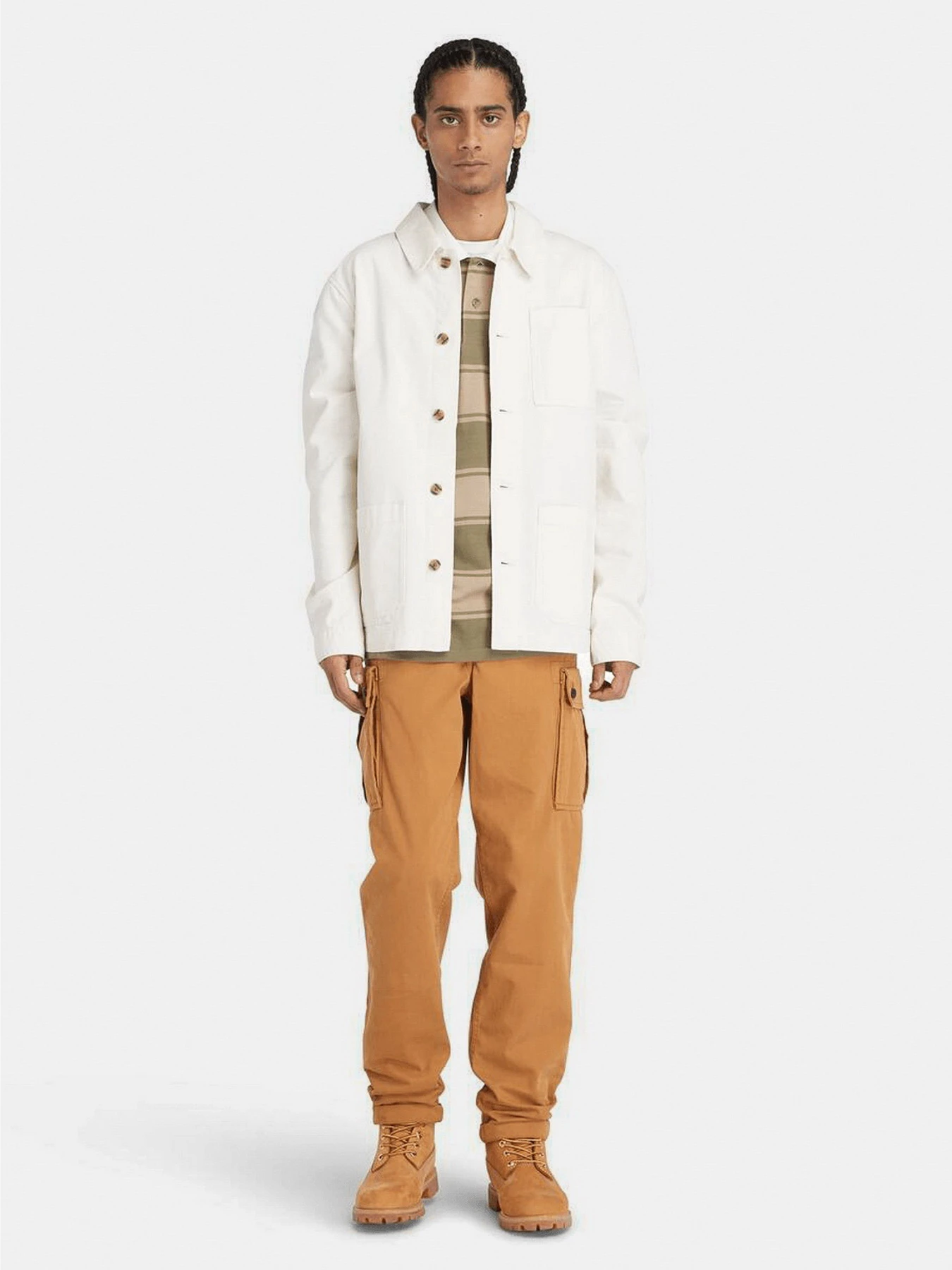Куртки та дублянки Timberland Washed Canvas Chore модель TB0A5TH3CM9 Куртки та дублянки Timberland Washed Canvas Chore модель TB0A5TH3CM9 Фото