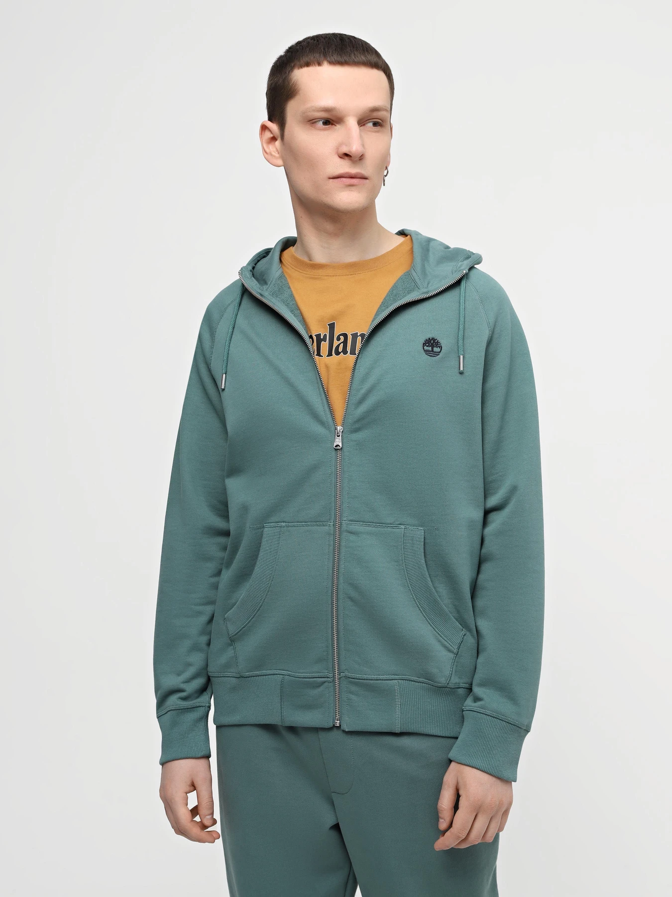 Худі та світшоти Timberland Loopback Full Zip модель TB0A2F6YCL6 Худі та світшоти Timberland Loopback Full Zip модель TB0A2F6YCL6 Фото