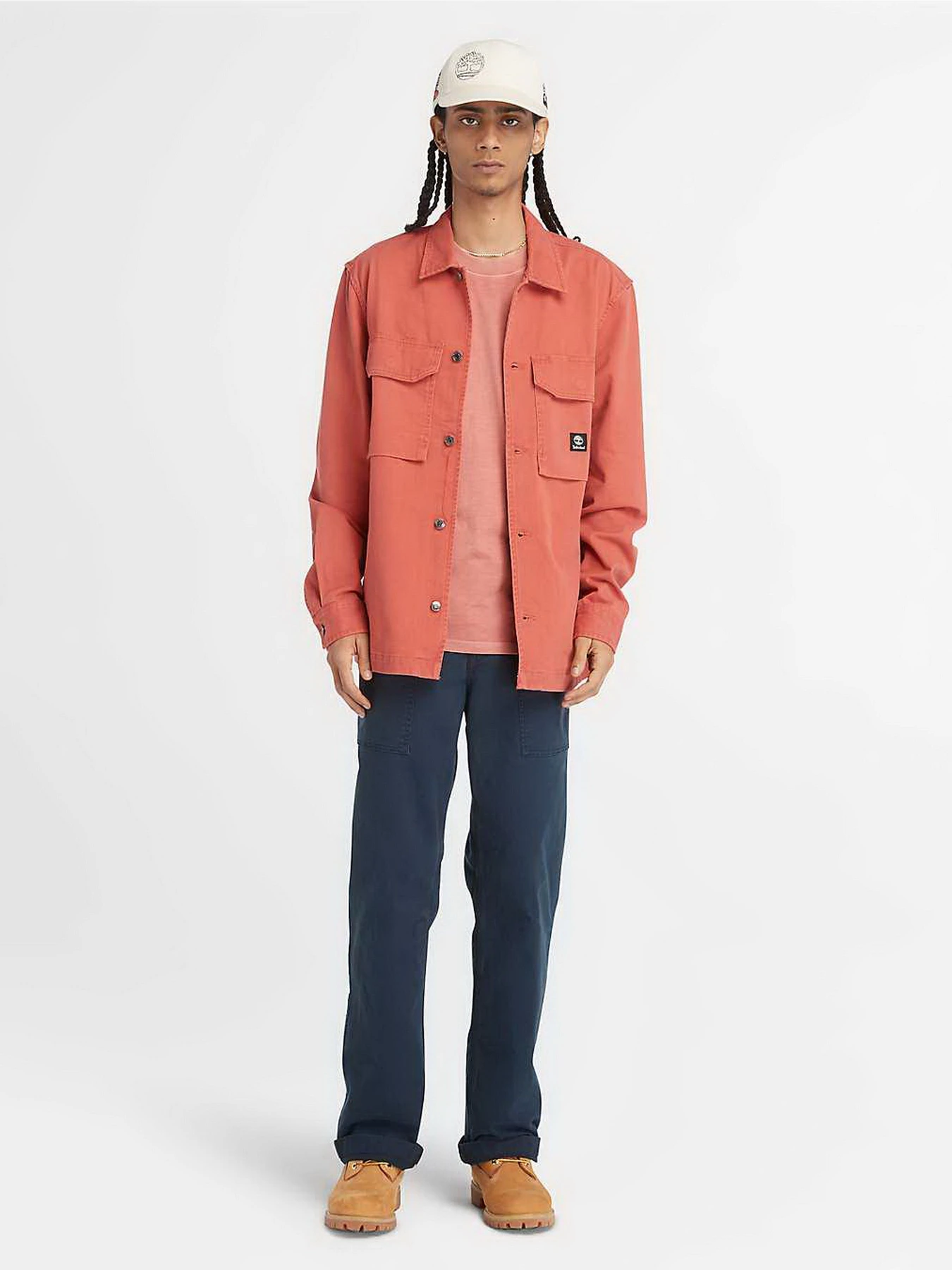 Рубашки Timberland Washed-look модель TB0A5TQBEG6 Рубашки Timberland Washed-look модель TB0A5TQBEG6 Фото