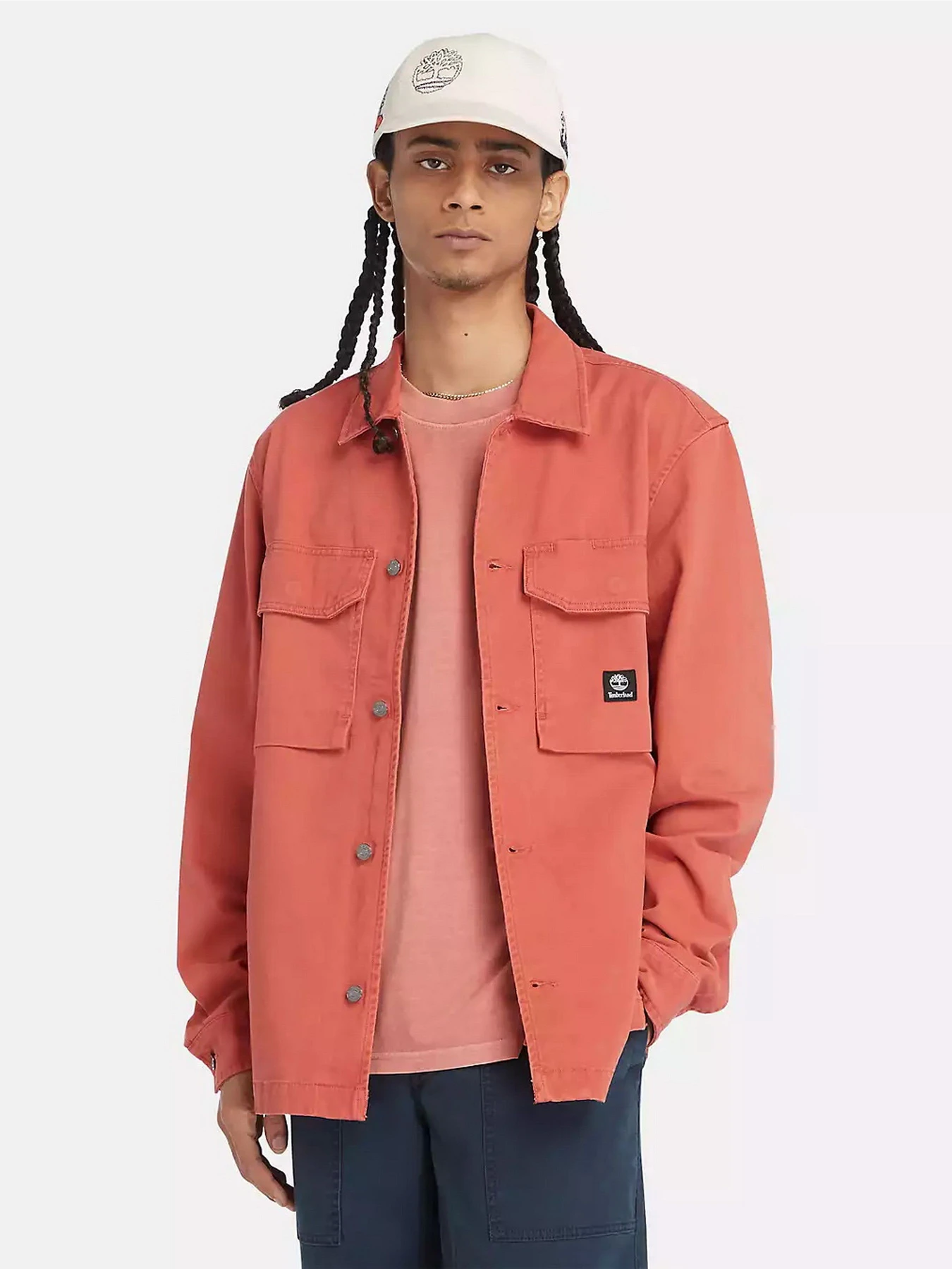 Рубашки Timberland Washed-look модель TB0A5TQBEG6 Рубашки Timberland Washed-look модель TB0A5TQBEG6 Фото