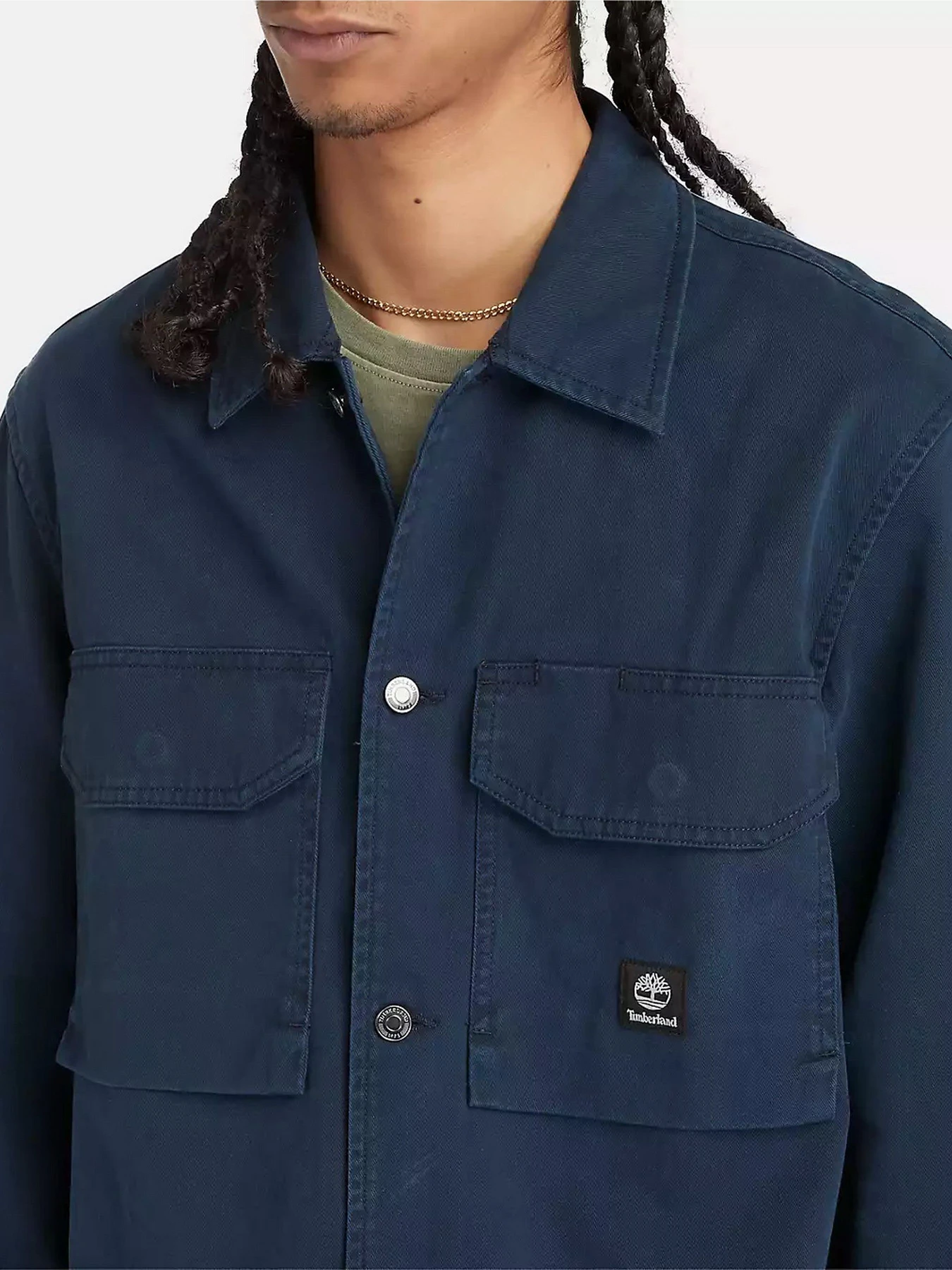 Рубашки Timberland Washed-look модель TB0A5TQB433 Фото