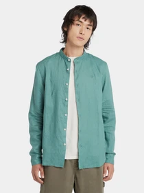 Рубашки Timberland Mill Brook Korean-collar Linen модель TB0A2DC1CL6 Фото