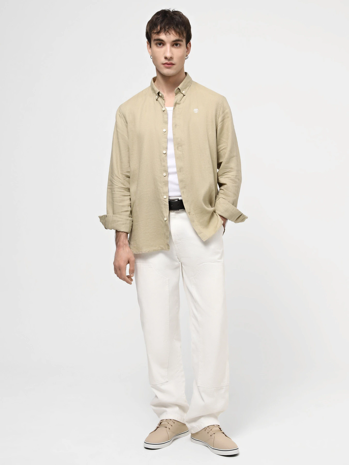 Сорочки Timberland Mill Brook Linen модель TB0A2DC3DH4 Сорочки Timberland Mill Brook Linen модель TB0A2DC3DH4 Фото