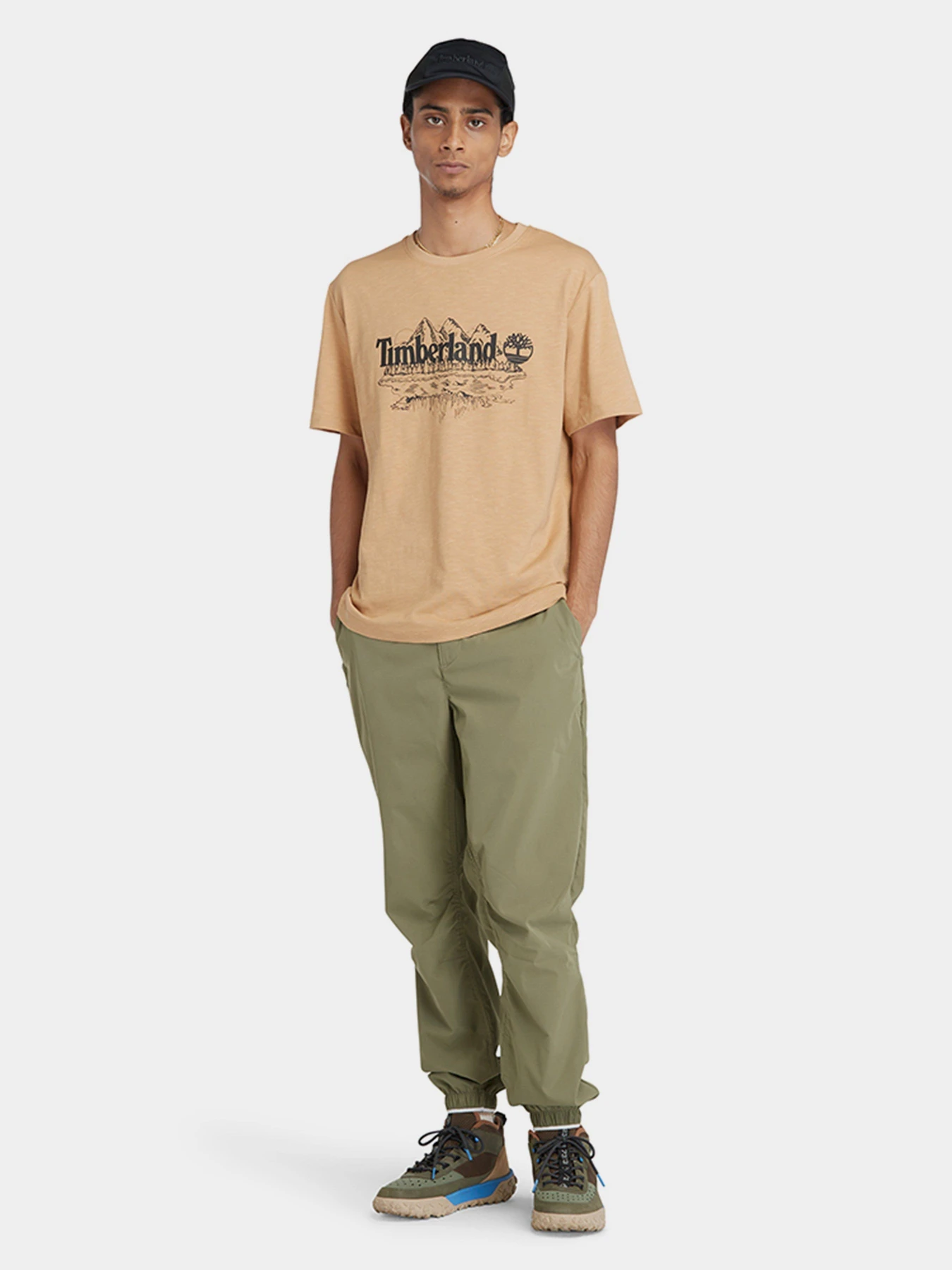 Футболки и поло Timberland Mountain Logo модель TB0A5UFUEH3 Футболки и поло Timberland Mountain Logo модель TB0A5UFUEH3 Фото