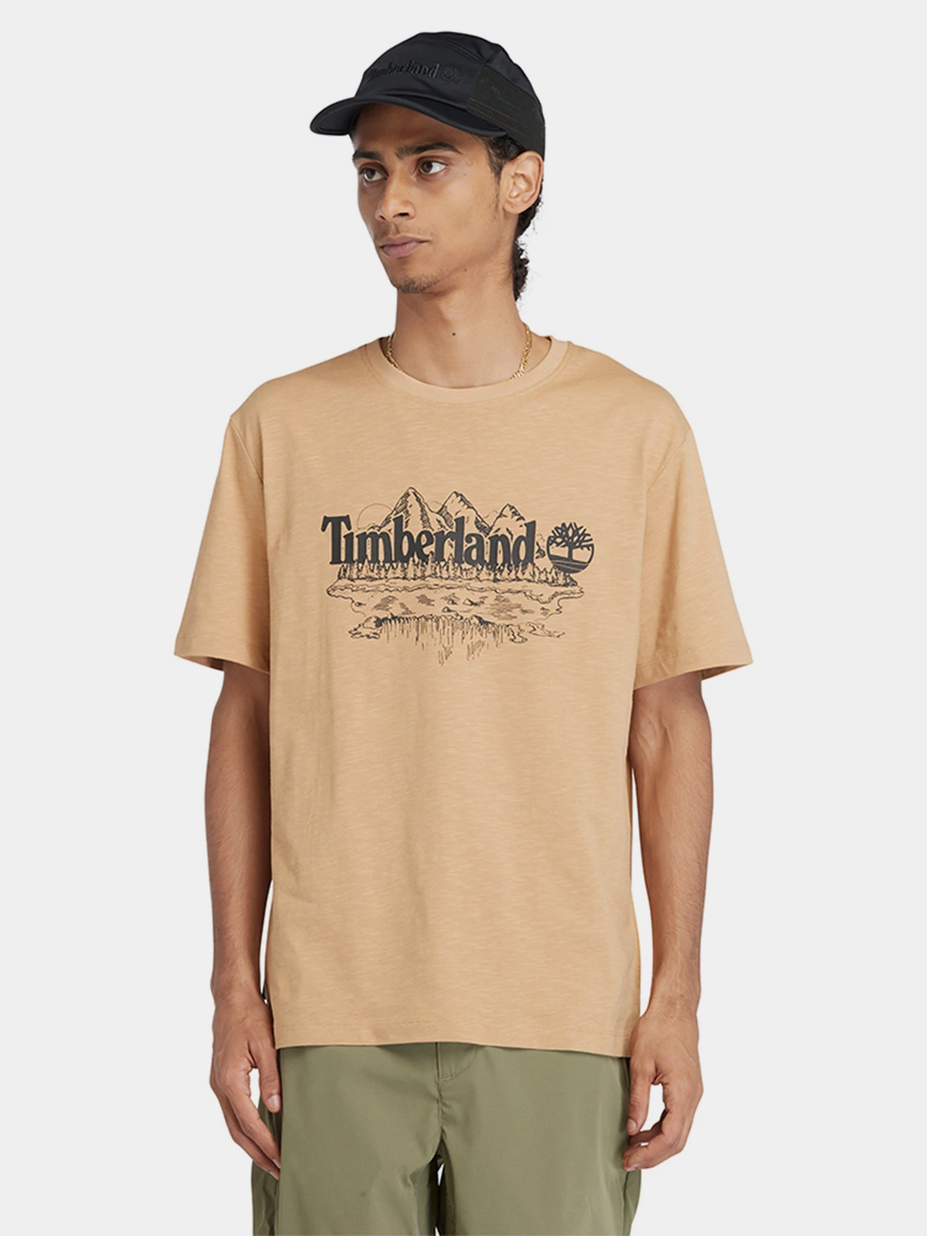 Футболки и поло Timberland Mountain Logo модель TB0A5UFUEH3 Футболки и поло Timberland Mountain Logo модель TB0A5UFUEH3 Фото