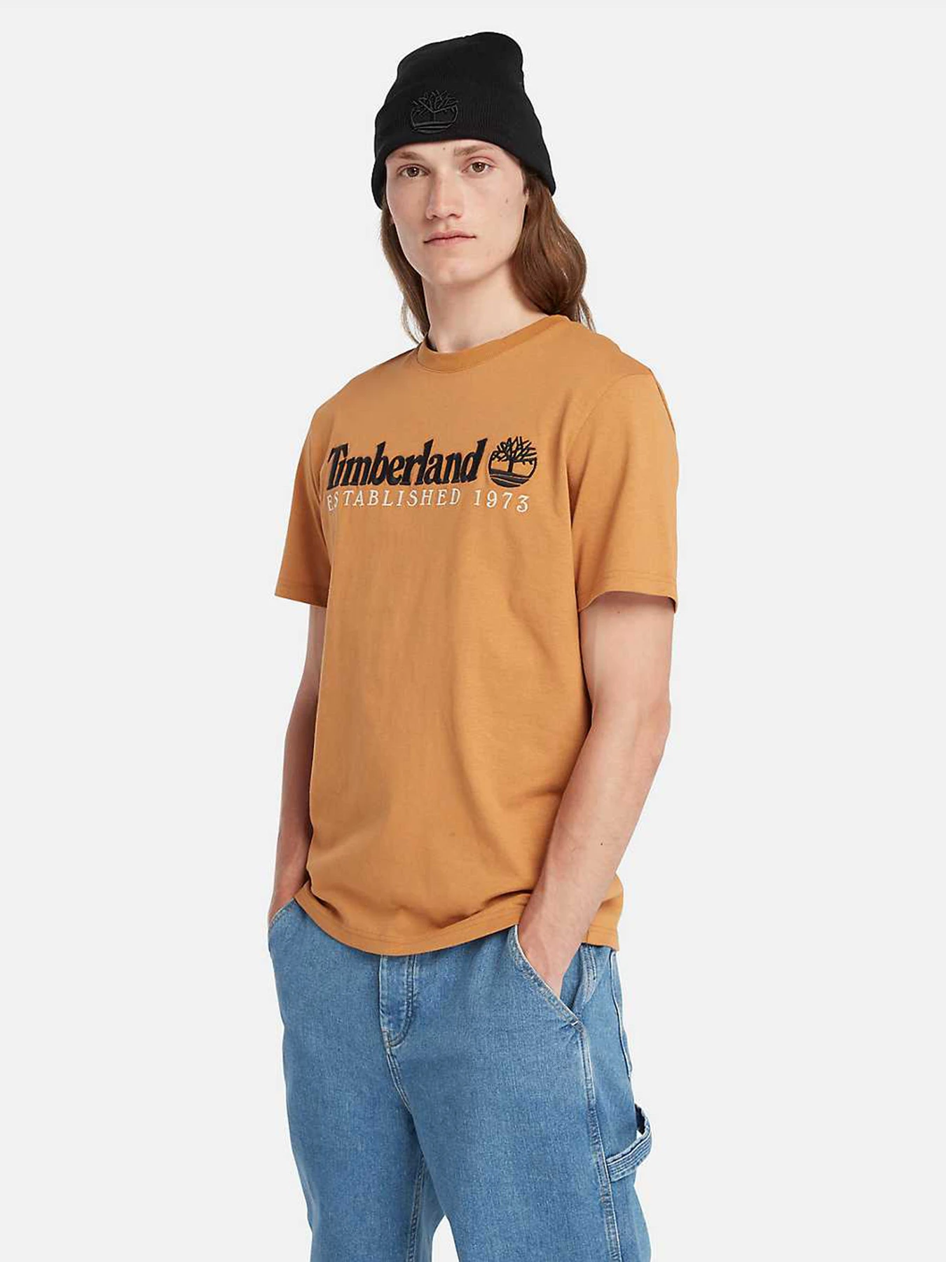 Футболки и поло Timberland Est.1973 Crew модель TB0A6SE1P47 Футболки и поло Timberland Est.1973 Crew модель TB0A6SE1P47 Фото