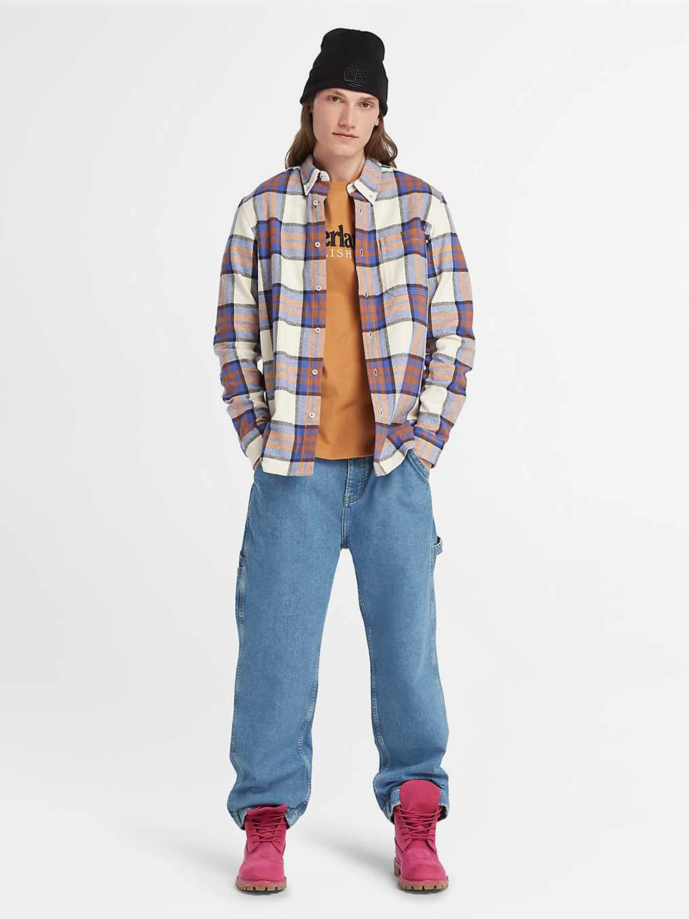 Футболки и поло Timberland Est.1973 Crew модель TB0A6SE1P47 Футболки и поло Timberland Est.1973 Crew модель TB0A6SE1P47 Фото